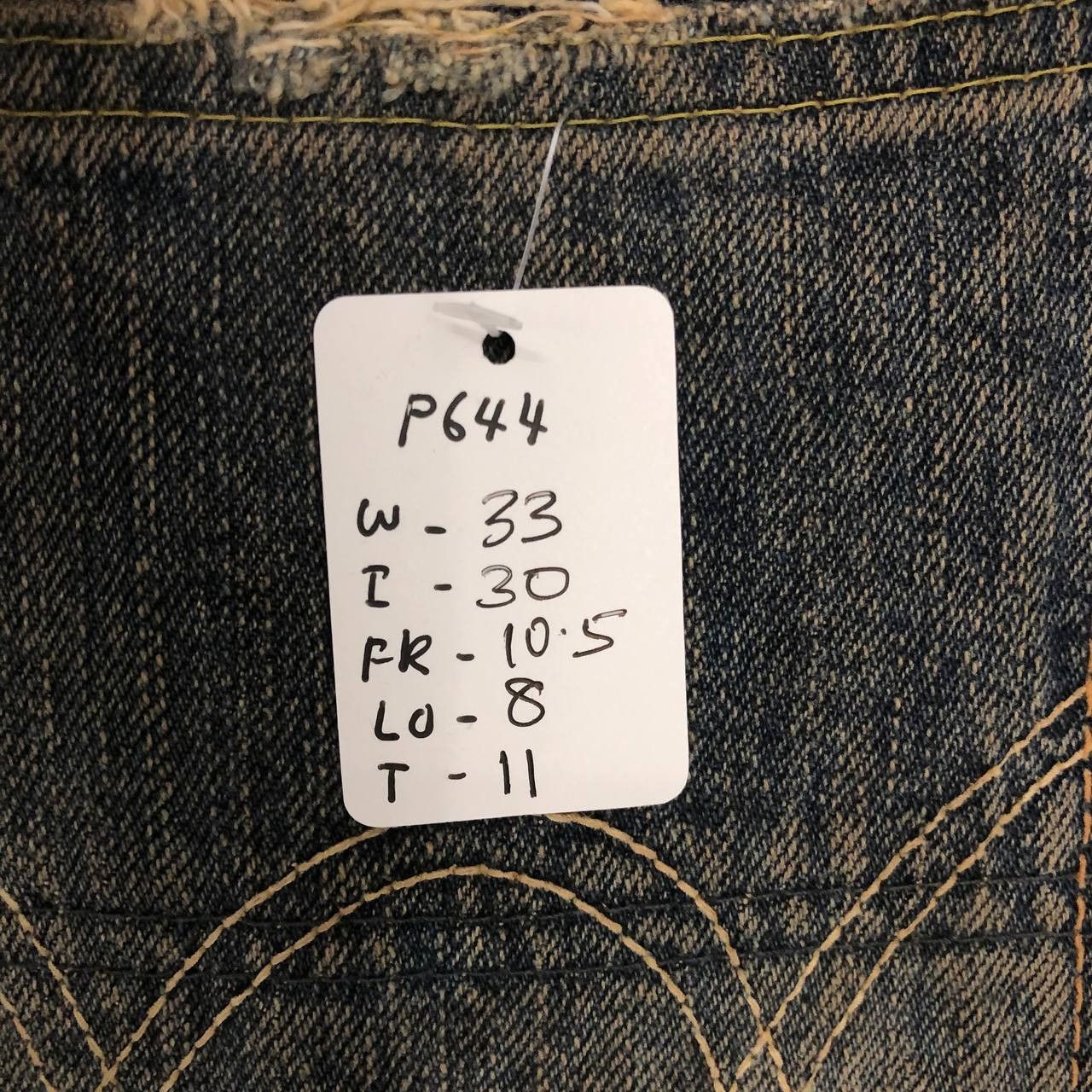Edwin P644 VTG SELVEDGE EDWIN 505 japan DENIM Size US 33 - 10 Thumbnail