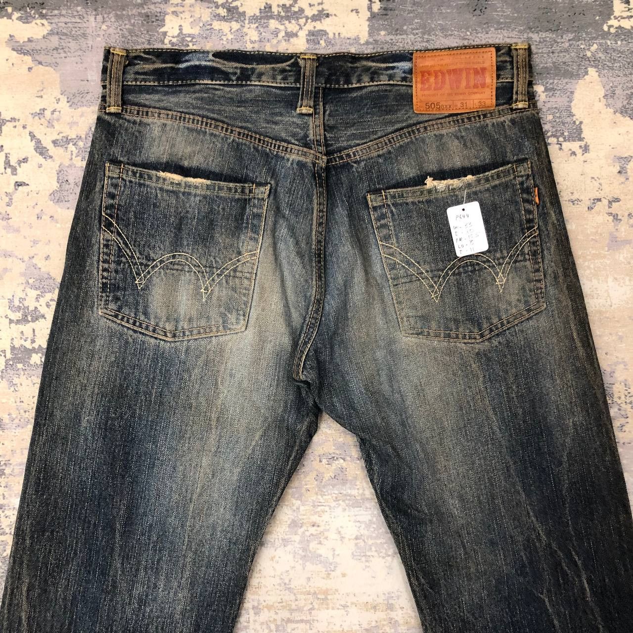 Edwin P644 VTG SELVEDGE EDWIN 505 japan DENIM Size US 33 - 4 Thumbnail