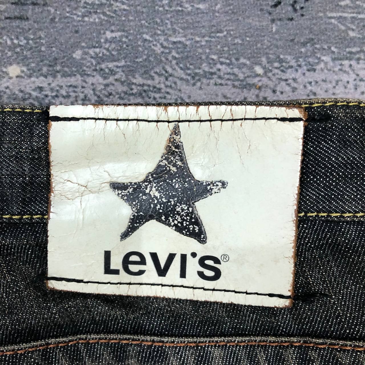 Levi's P643 LEVI'S STAR BLACK BAKER SKINNY DENIM Size US 31 - 5 Thumbnail