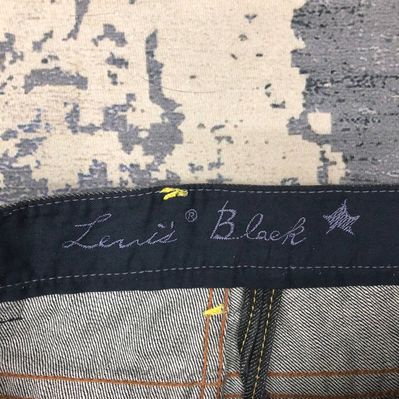 Levi's P643 LEVI'S STAR BLACK BAKER SKINNY DENIM Size US 31 - 6 Thumbnail