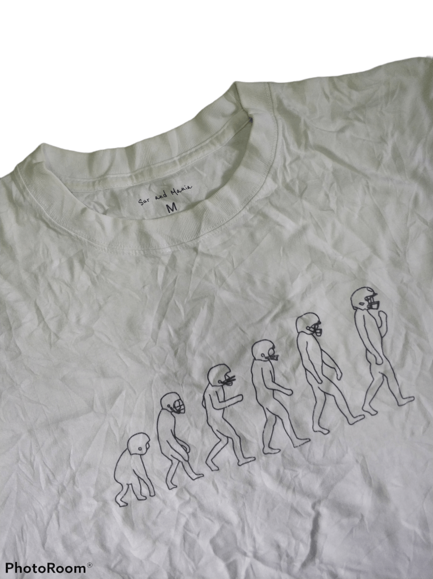 Japanese Brand 🔥White Rare Sur and Mania Tees Size US M / EU 48-50 / 2 - 2 Thumbnail