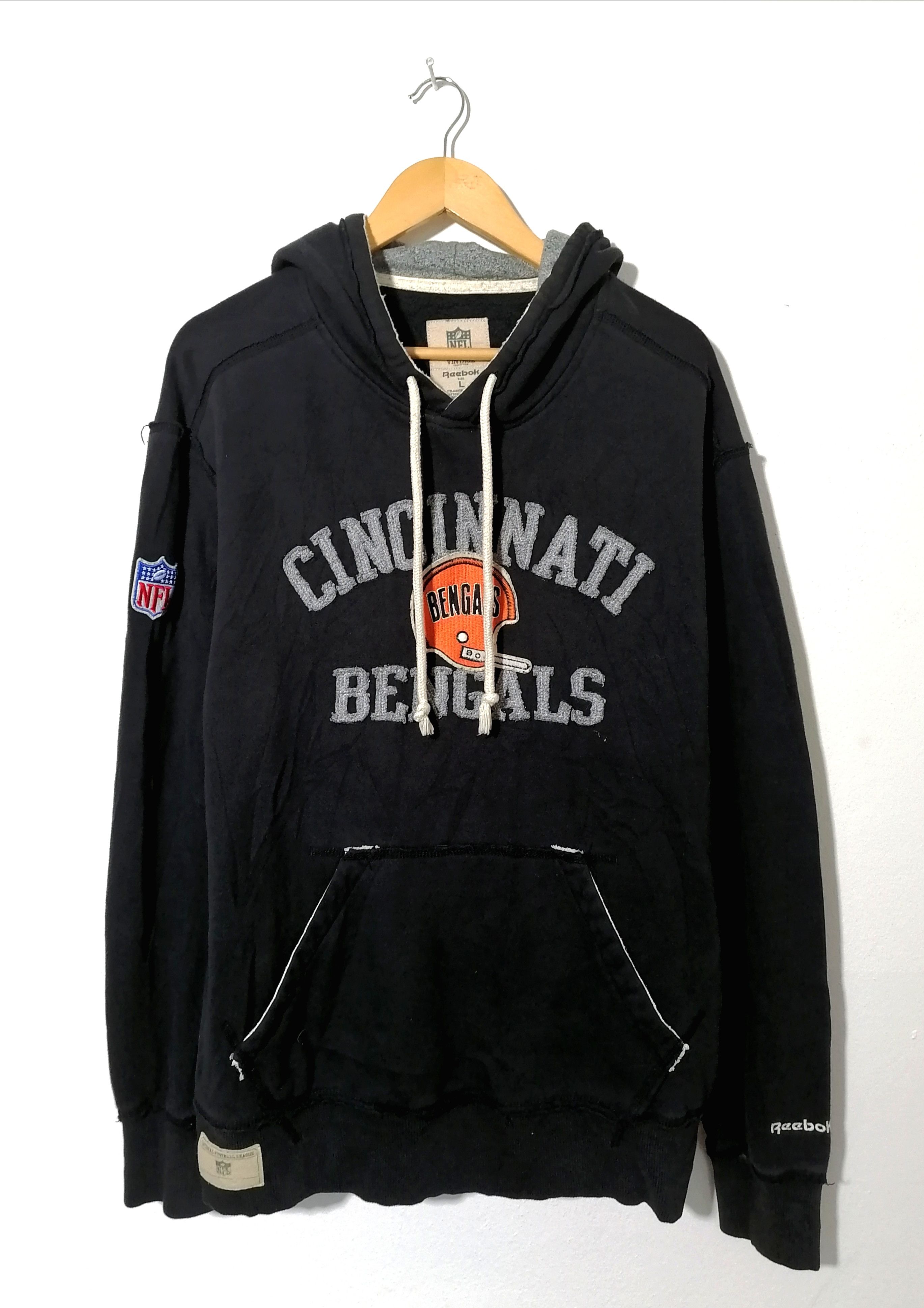 NFL × Reebok Bengals NFL Hoodie Size US L / EU 52-54 / 3 - 1 Thumbnail