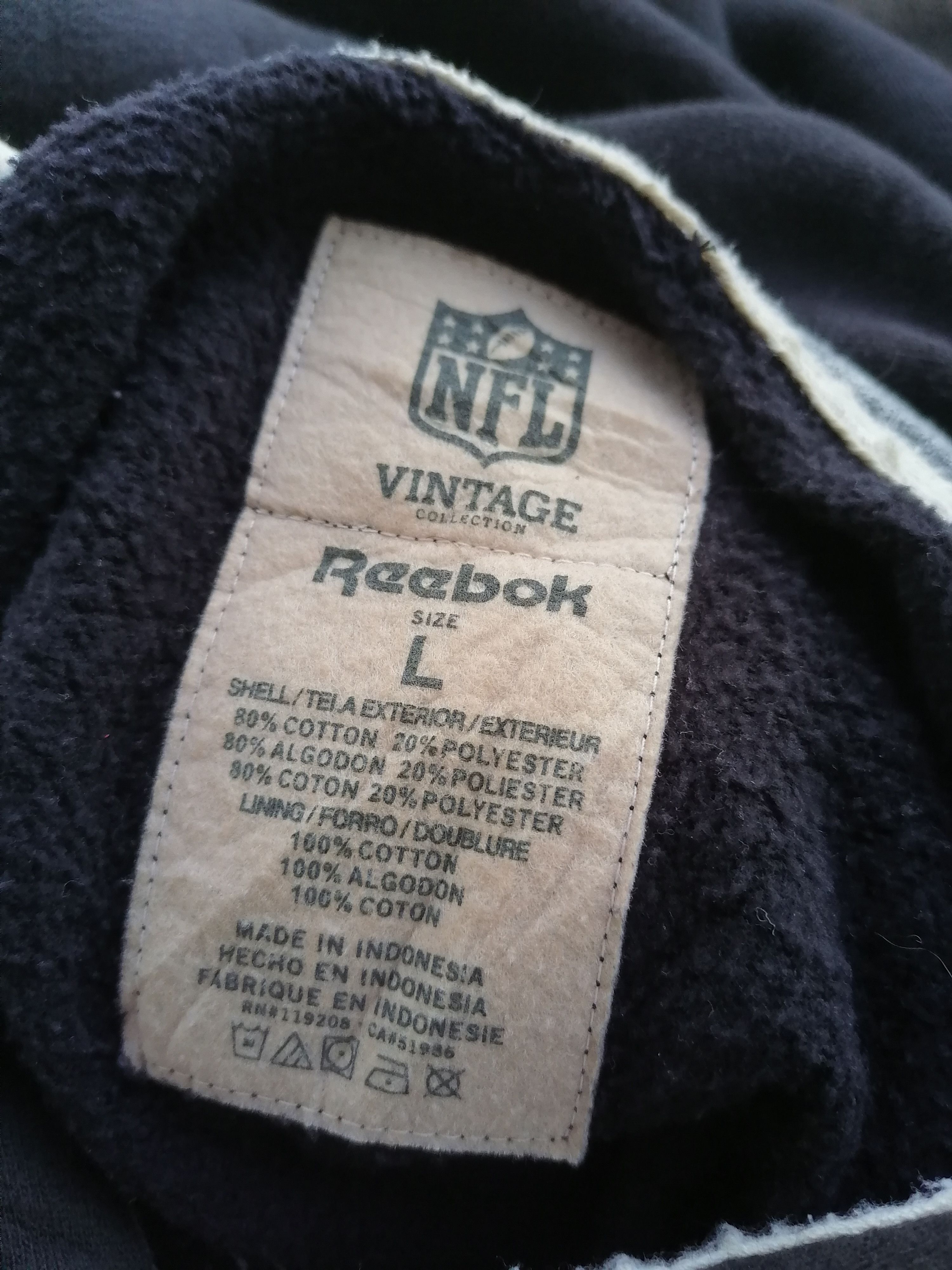 NFL × Reebok Bengals NFL Hoodie Size US L / EU 52-54 / 3 - 7 Thumbnail