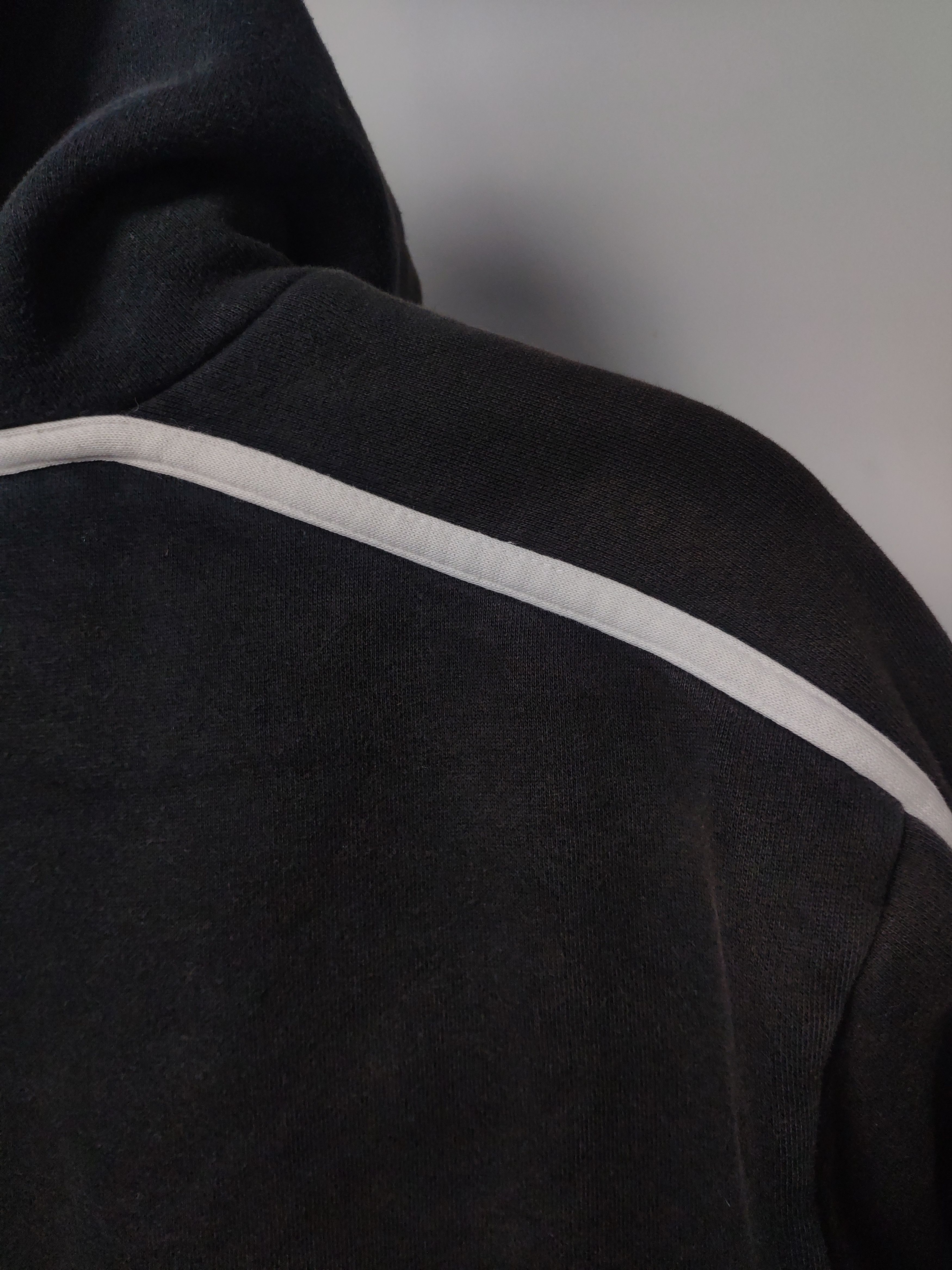 Nike × Vintage Nike vintage hoodie black sweatshirt classic center logo Size US S / EU 44-46 / 1 - 12 Thumbnail