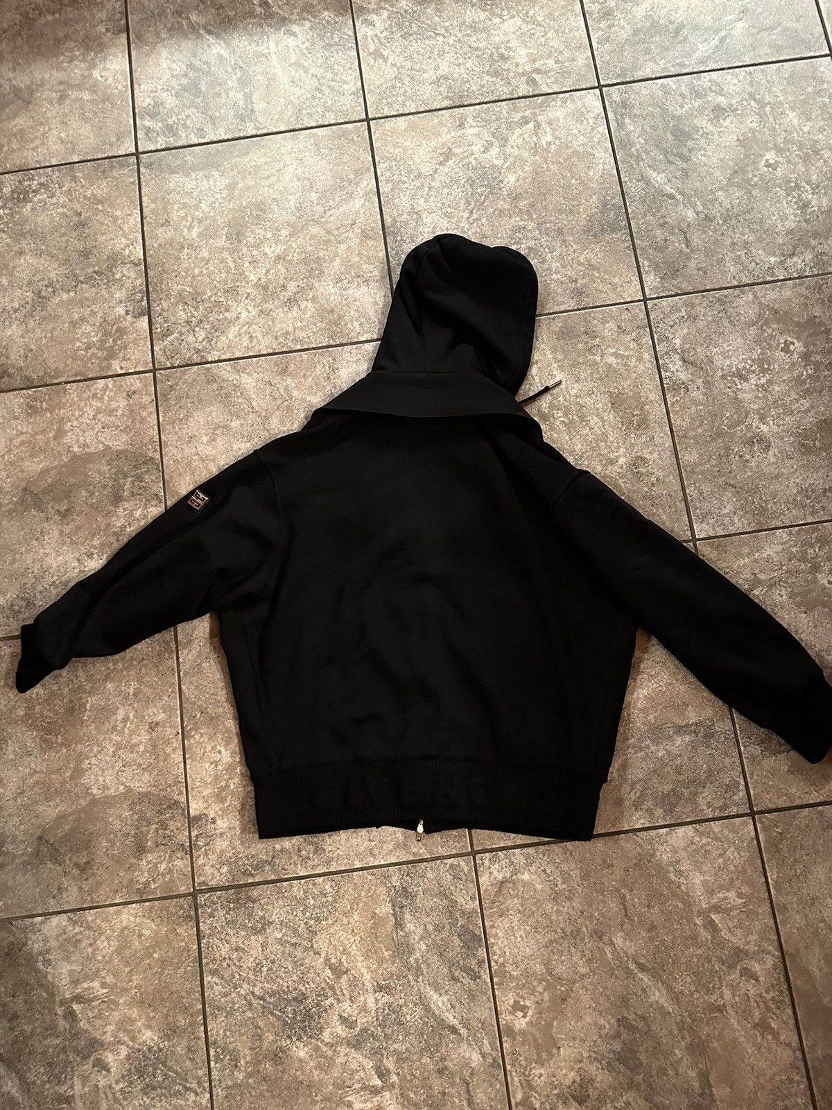 Givenchy Givenchy Black Layered Bi-Fabric Jacket Size US XXL / EU 58 / 5 - 9 Thumbnail