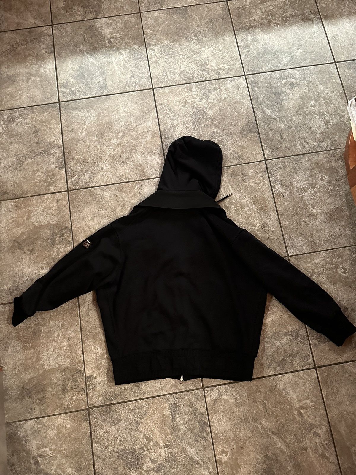 Givenchy Givenchy Black Layered Bi-Fabric Jacket Size US XXL / EU 58 / 5 - 8 Thumbnail