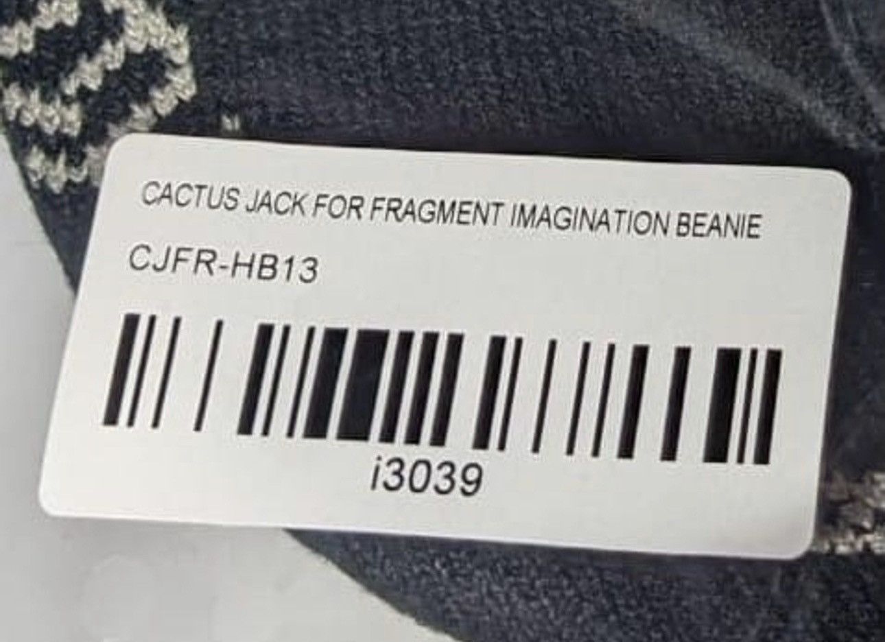 Fragment Design × Travis Scott Travis Scott Cactus Jack For Fragment Imagination Beanie Size ONE SIZE - 4 Thumbnail