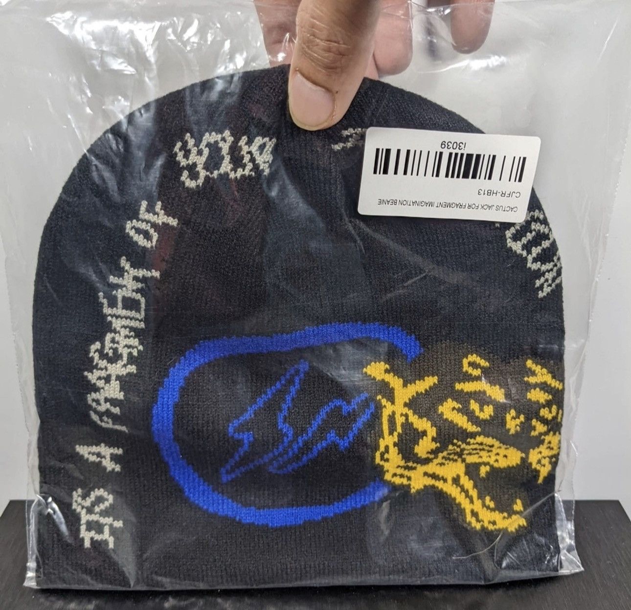 Fragment Design × Travis Scott Travis Scott Cactus Jack For Fragment Imagination Beanie Size ONE SIZE - 2 Thumbnail