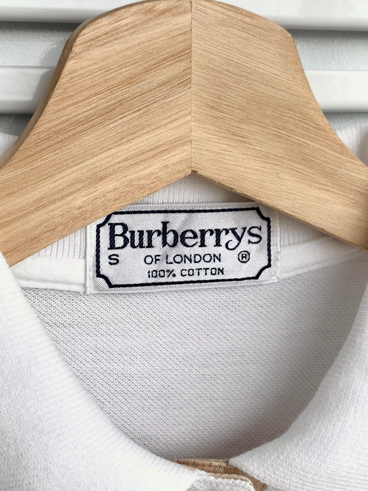 Burberry Vintage Burberry Long Polo Tee Size S / US 4 / IT 40 - 4 Thumbnail