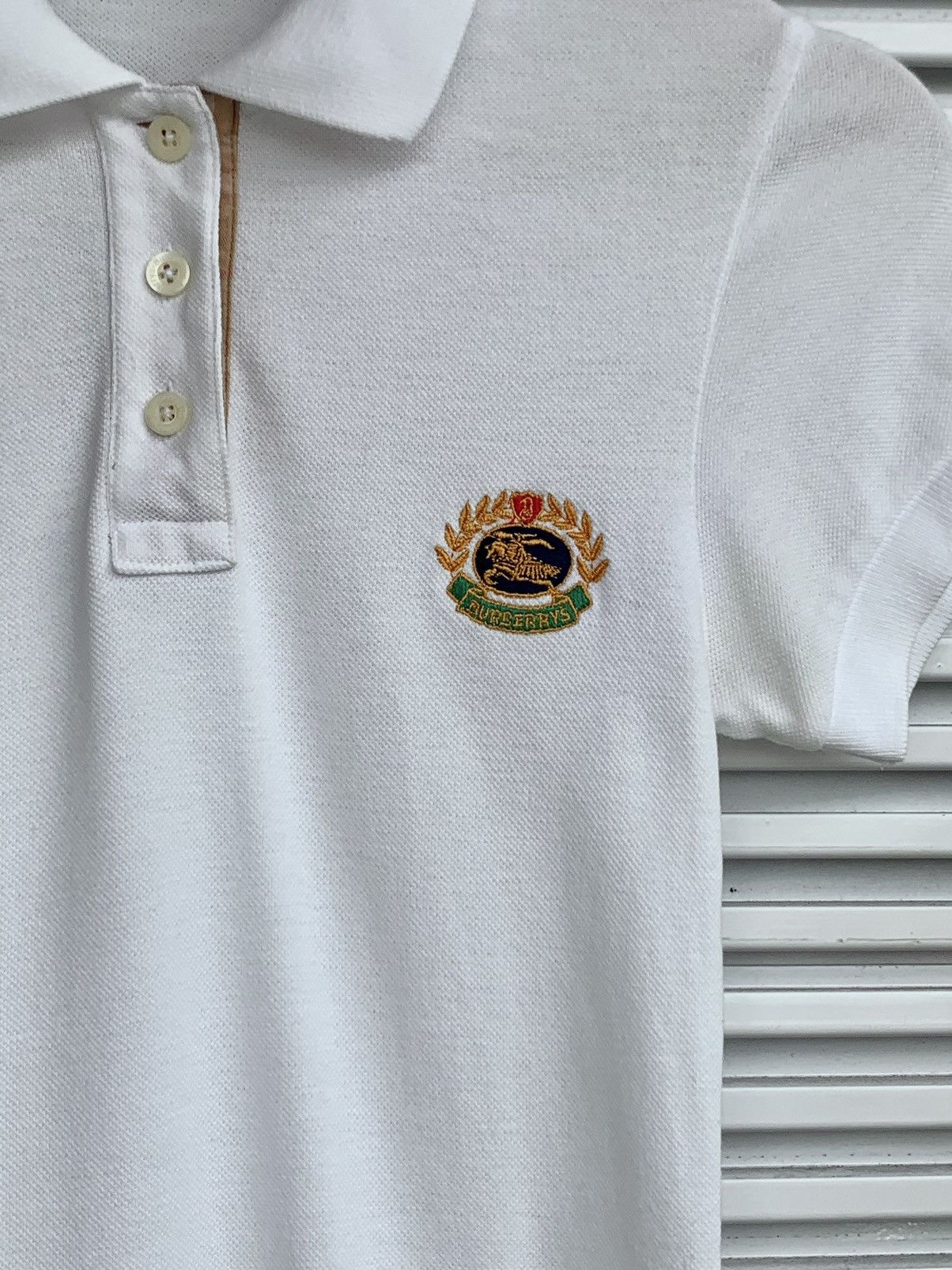 Burberry Vintage Burberry Long Polo Tee Size S / US 4 / IT 40 - 3 Thumbnail