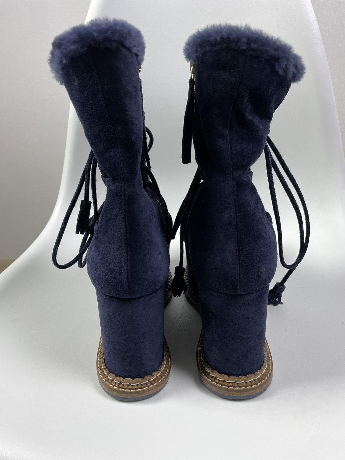 Paloma Bercelo Paloma Barcelo Suede Boots Wedges Platform size 38 Size US 8 / IT 38 - 3 Thumbnail
