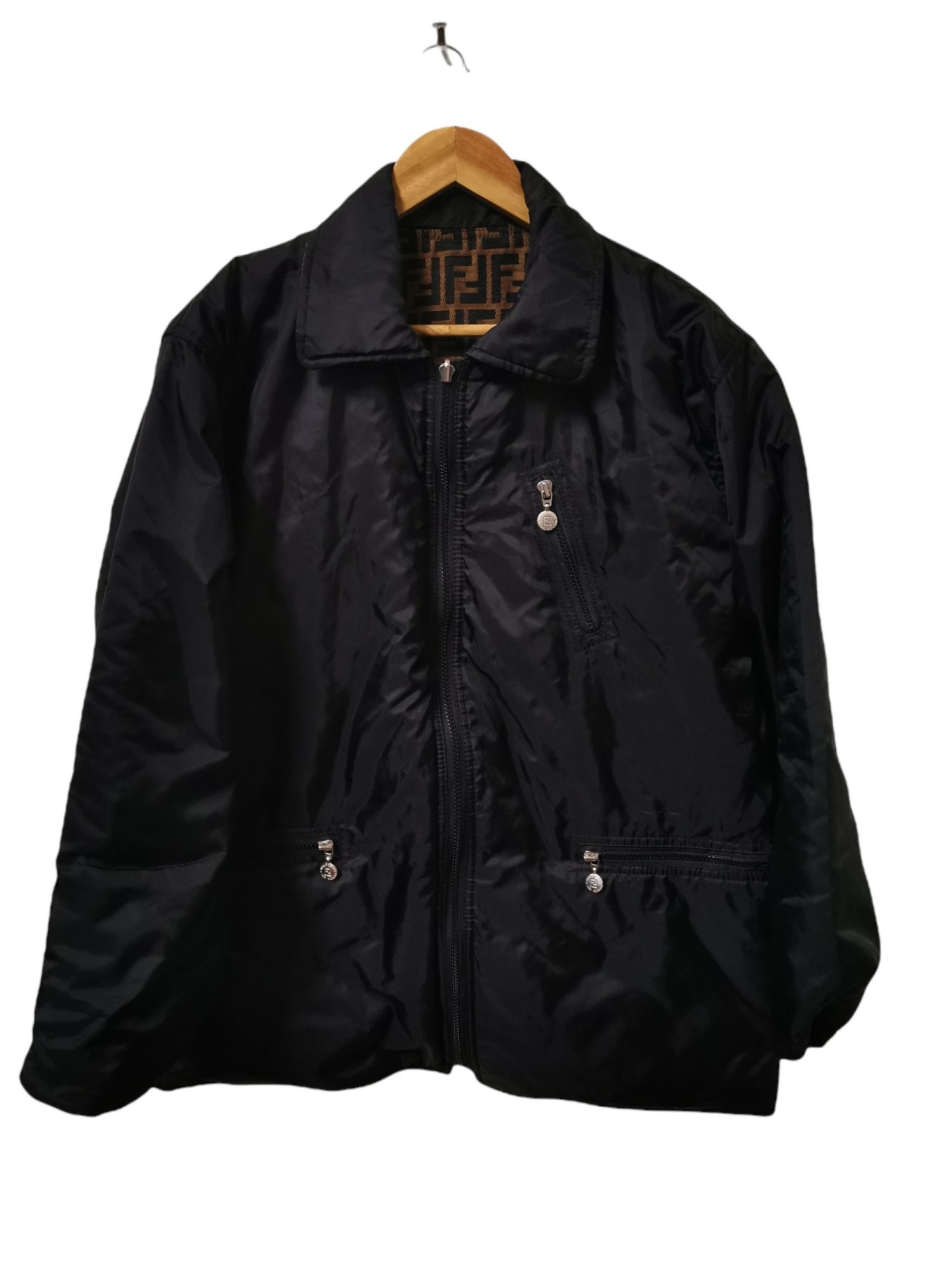 Fendi Fendi Zucca Reversible Jacket Size US XL / EU 56 / 4 - 6 Thumbnail