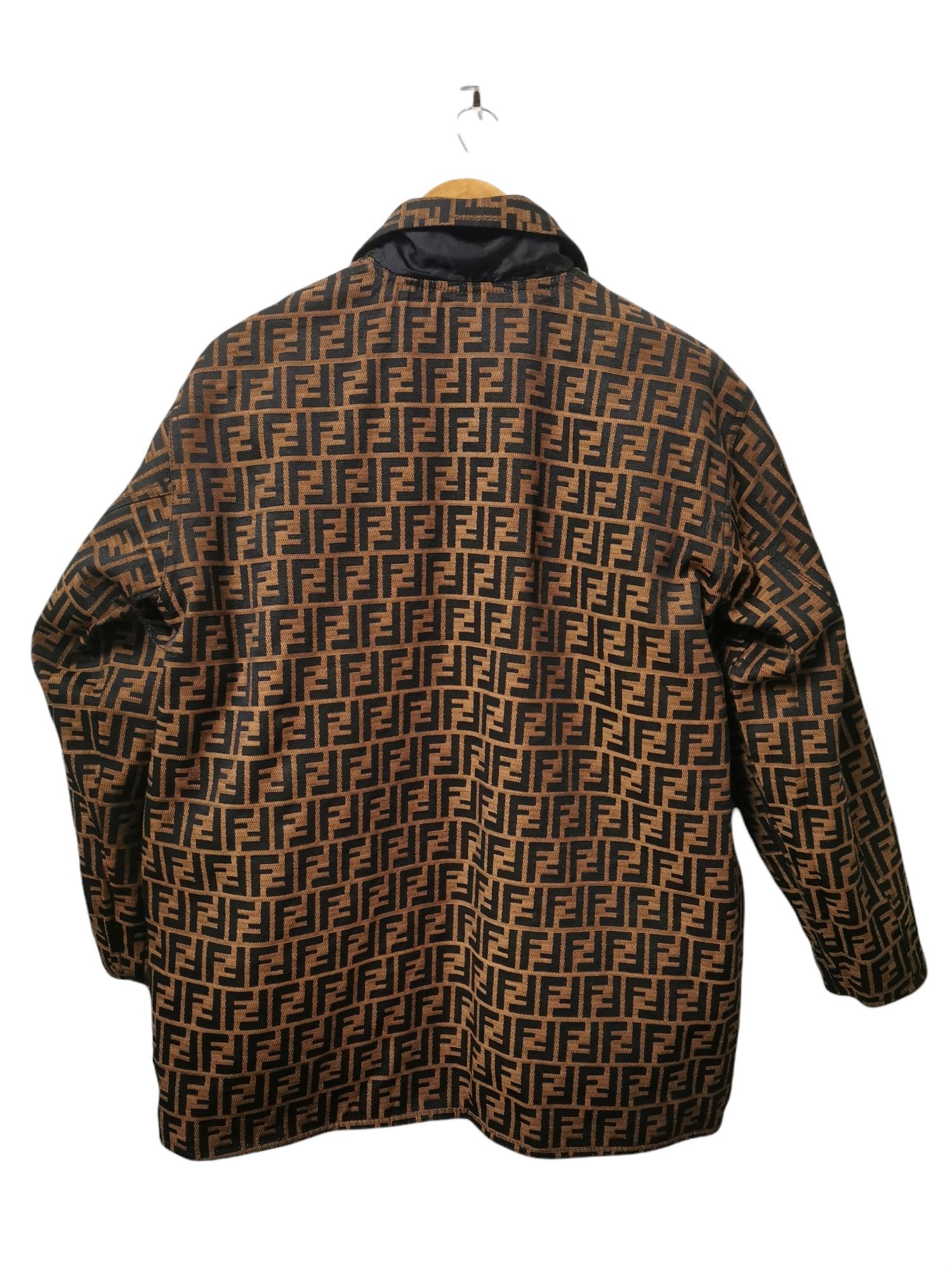 Fendi Fendi Zucca Reversible Jacket Size US XL / EU 56 / 4 - 4 Thumbnail