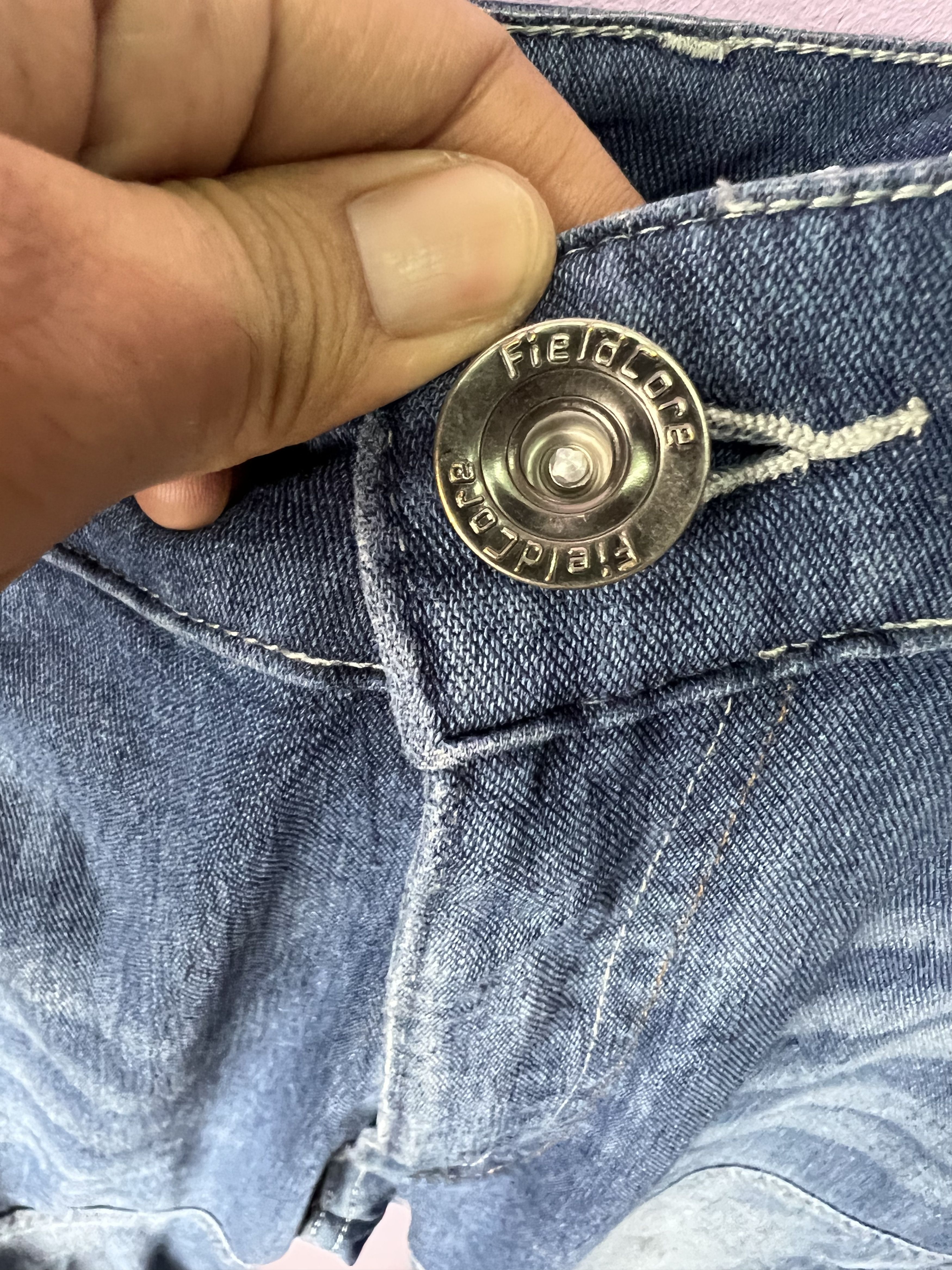 Japanese Brand 🔥Fieldcore Soft Denim Cargo Pants Size US 33 - 8 Thumbnail