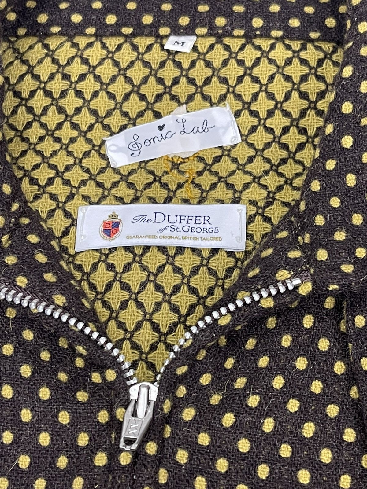 Nepenthes NEPENTHES x SONIC LAB WOOL CROPPED POLKADOT JACKET Size US M / EU 48-50 / 2 - 8 Thumbnail