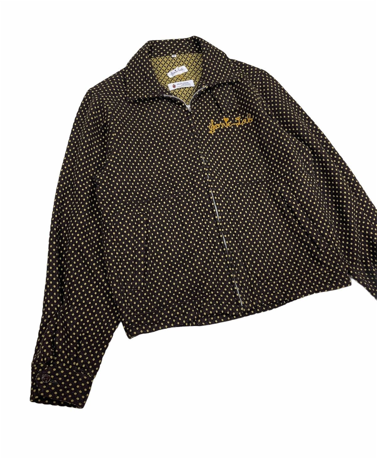 Nepenthes NEPENTHES x SONIC LAB WOOL CROPPED POLKADOT JACKET Size US M / EU 48-50 / 2 - 4 Thumbnail