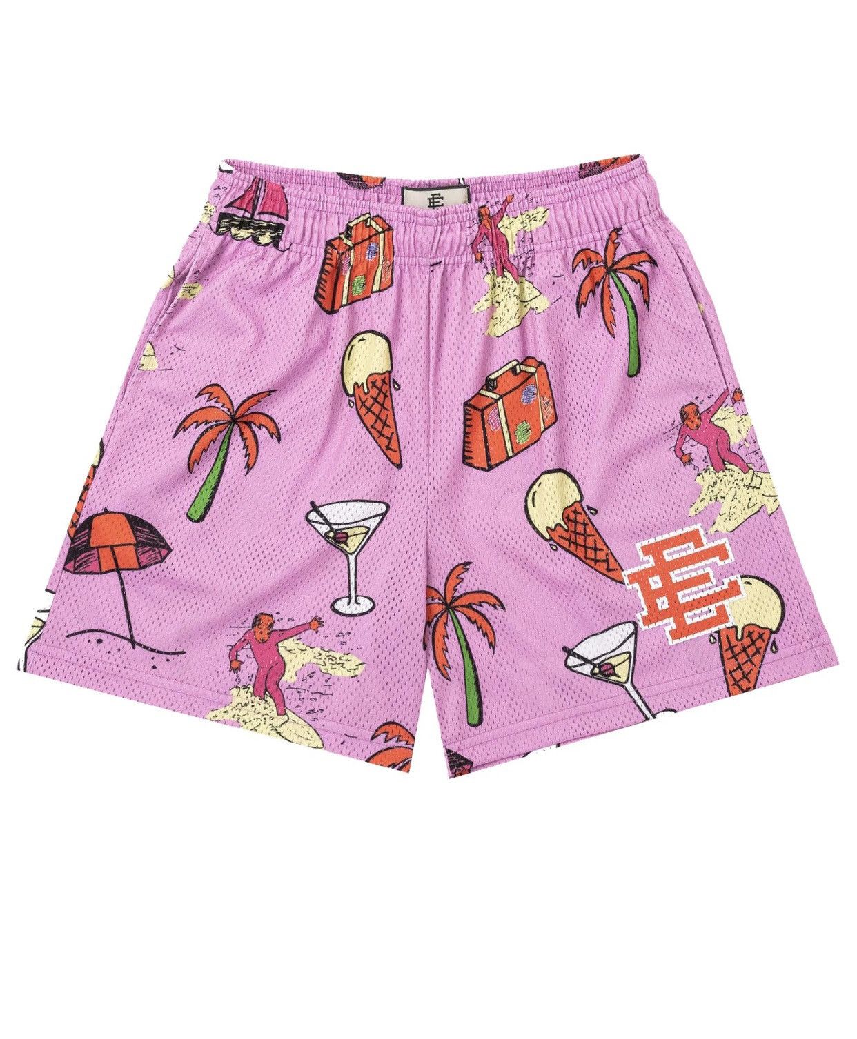 image of Eric Emanuel Shorts in Pink, Men's (Size 38)