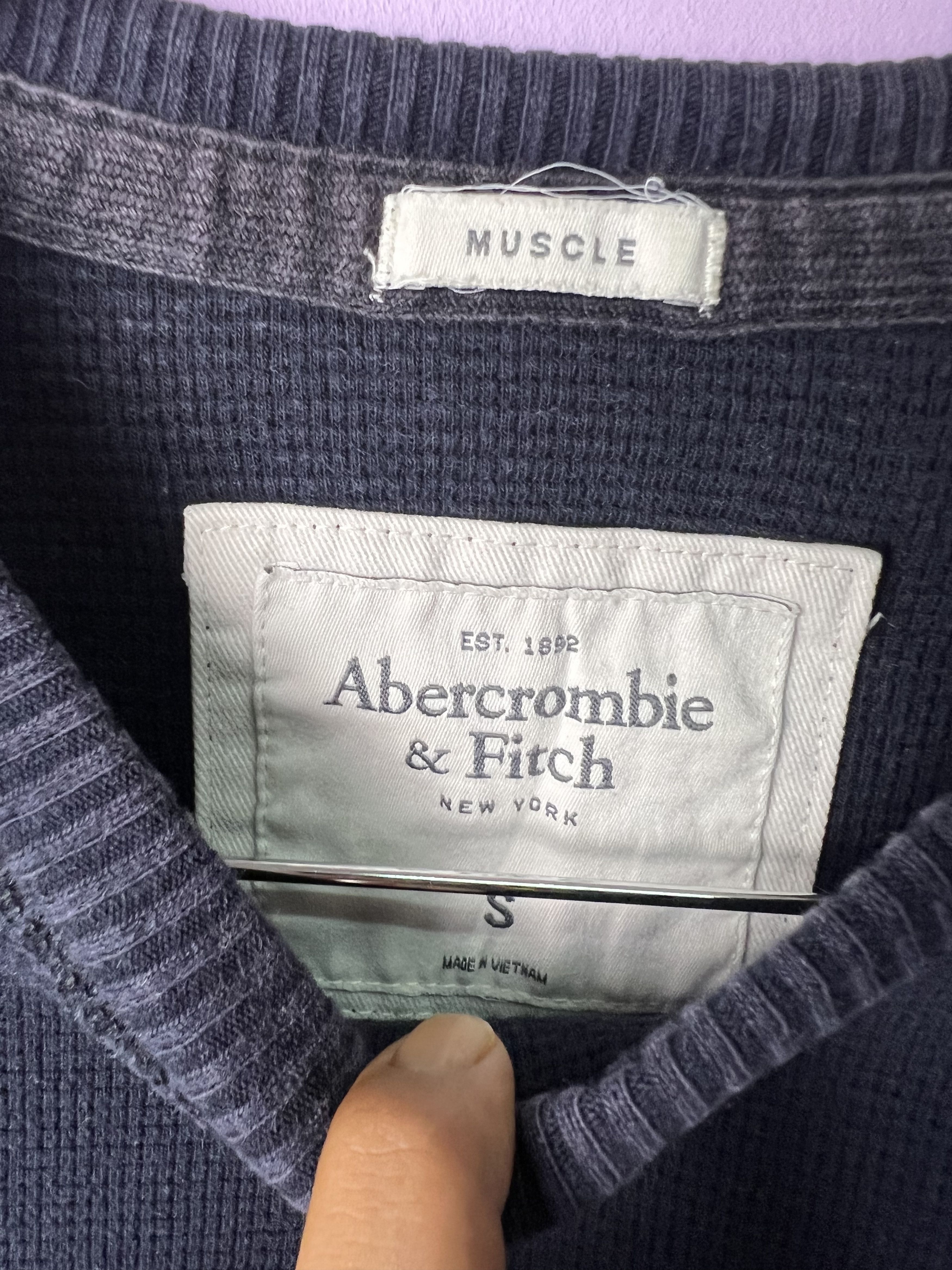 Abercrombie & Fitch 🔥Vintage Abercrombie & Fitch Long Sleeves Tees Size US S / EU 44-46 / 1 - 10 Thumbnail