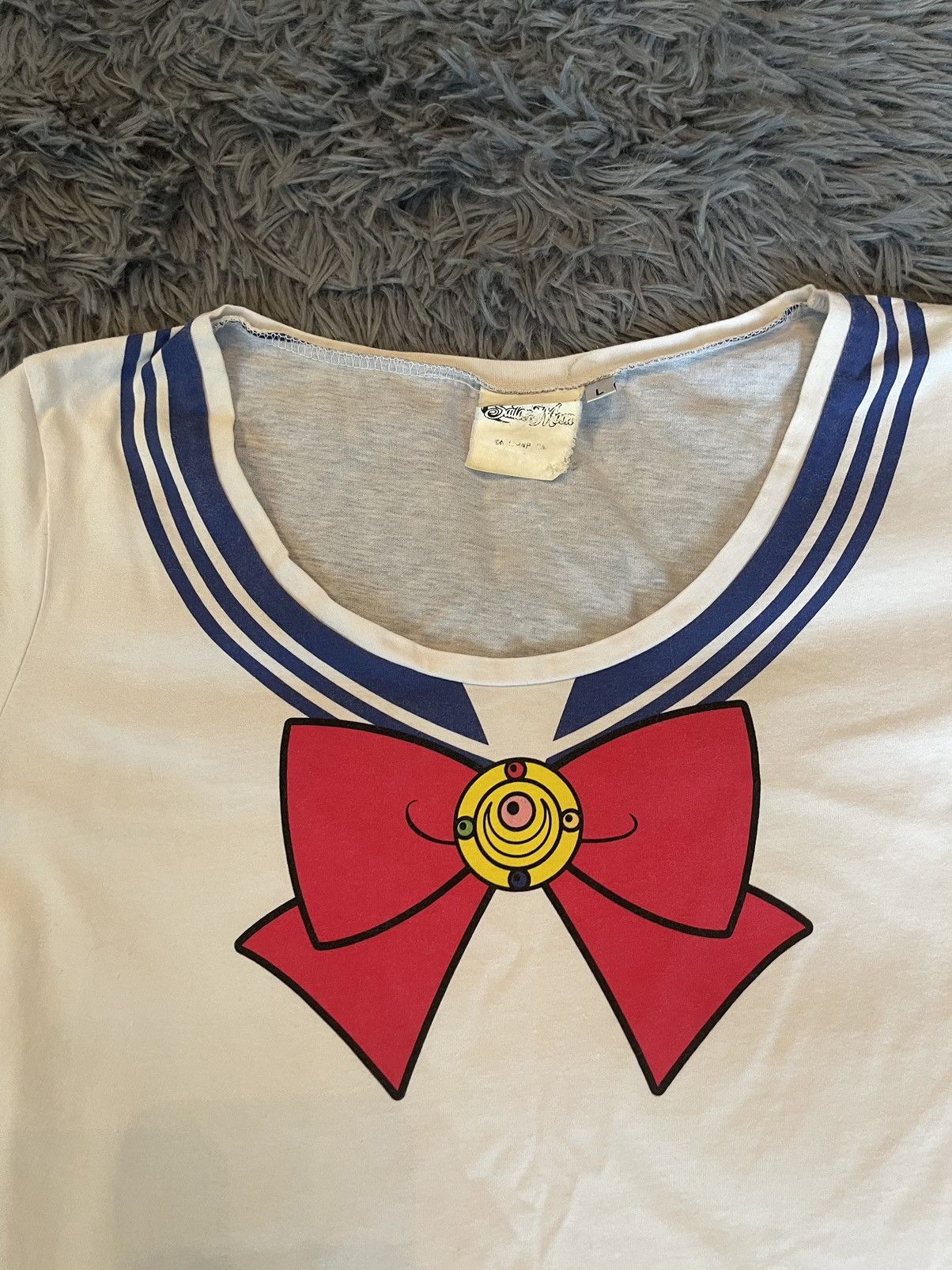 Anime × Japanese Brand × Vintage Sailor Moon Y2K vintage official Japanese t-shirt Size L / US 10 / IT 46 - 2 Thumbnail