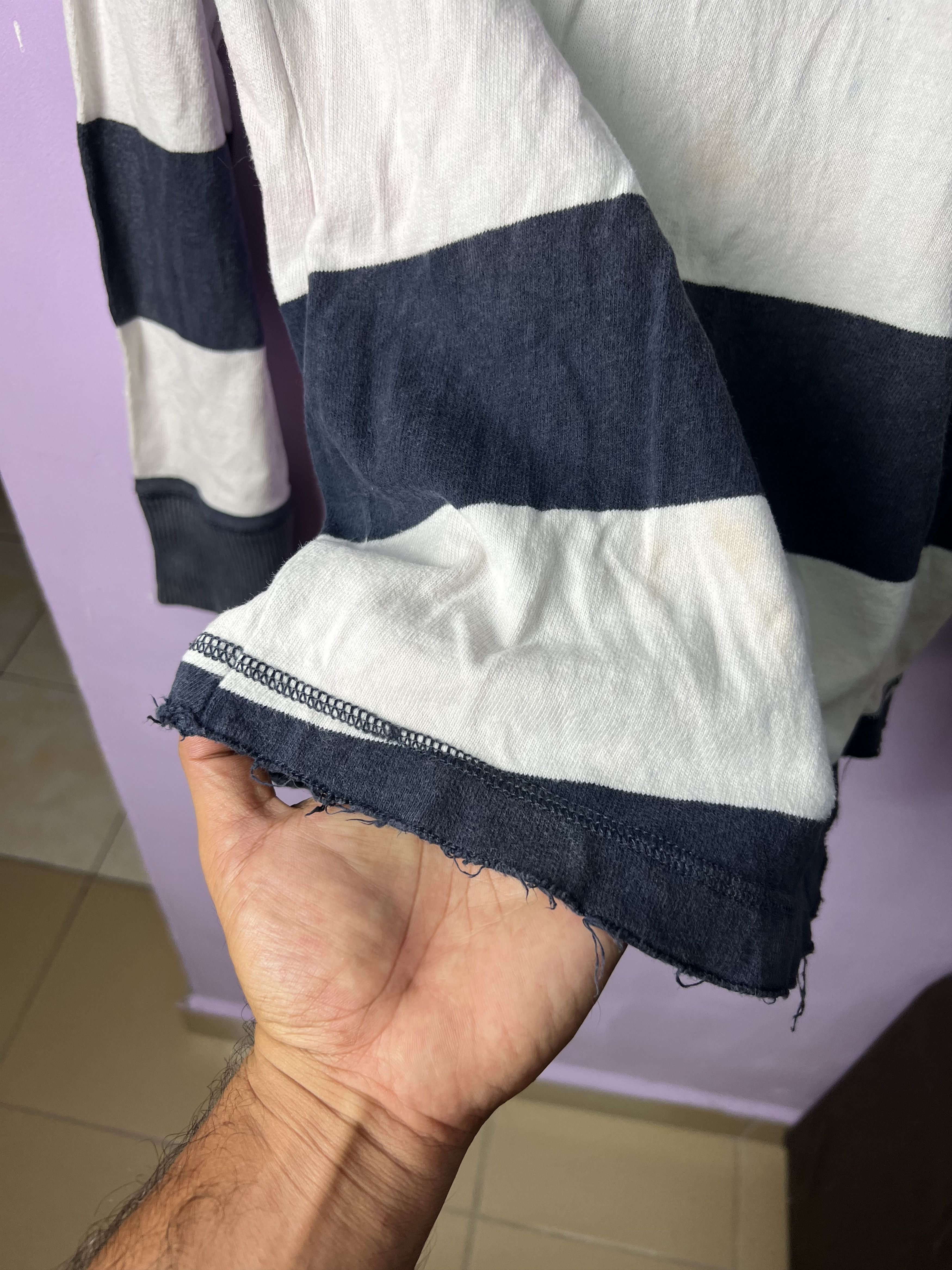Abercrombie & Fitch 🔥Vintage Abercrombie&Fitch Stripe LS Tees Size US S / EU 44-46 / 1 - 13 Thumbnail