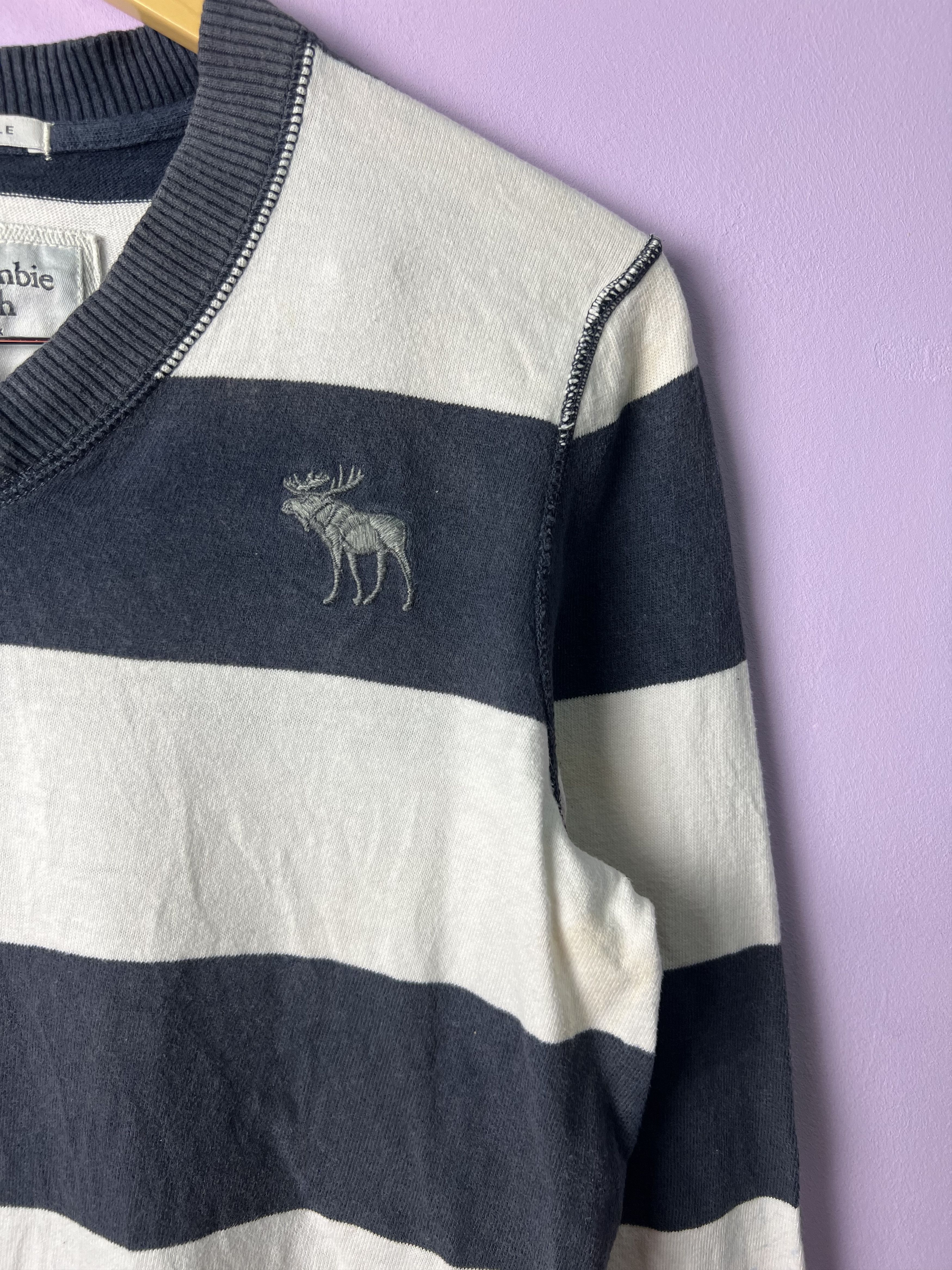 Abercrombie & Fitch 🔥Vintage Abercrombie&Fitch Stripe LS Tees Size US S / EU 44-46 / 1 - 5 Thumbnail