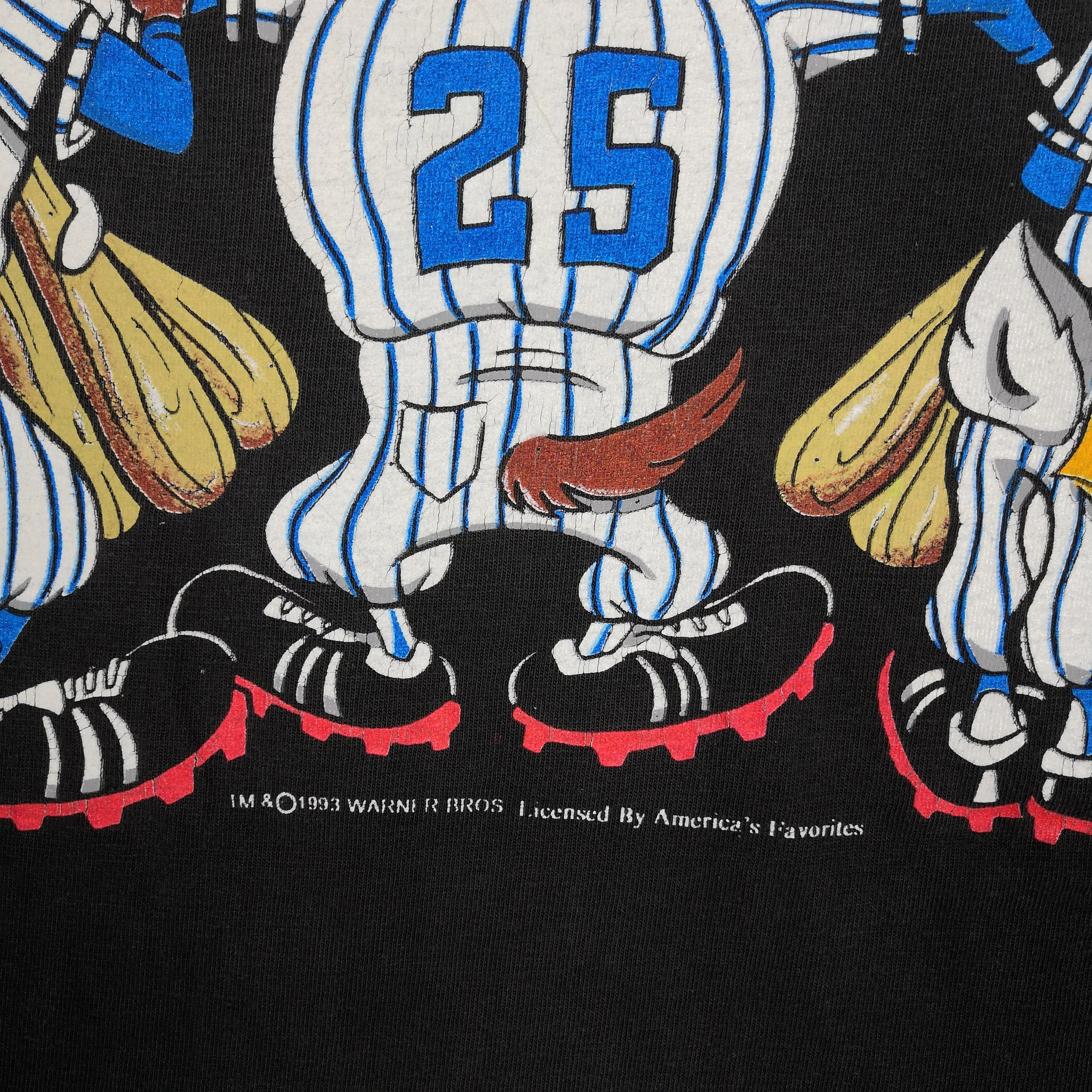 Cartoon Network Vintage Warner Bros T Shirt Tasmania Space Jam Tees Size US XL / EU 56 / 4 - 9 Thumbnail