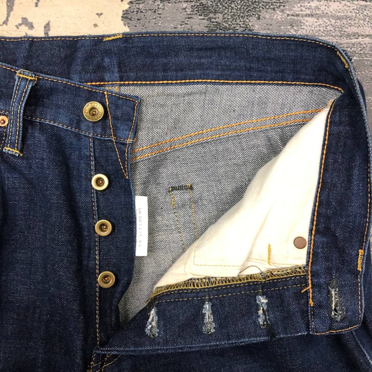 Japanese Brand P637 VTG SELVEDGE LIBERTO FRANCE JAPAN DENIM Size US 30 / EU 46 - 10 Thumbnail