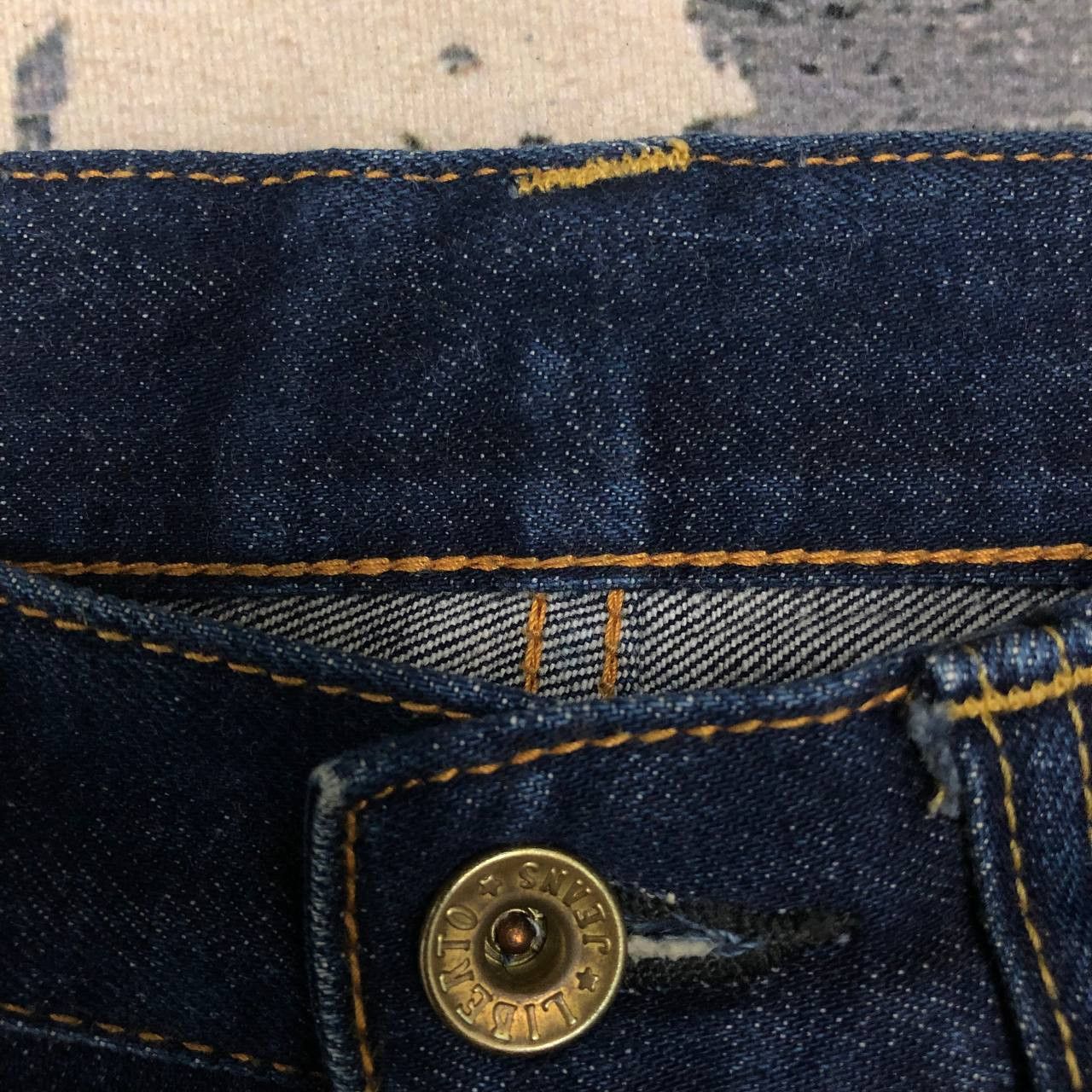 Japanese Brand P637 VTG SELVEDGE LIBERTO FRANCE JAPAN DENIM Size US 30 / EU 46 - 8 Thumbnail