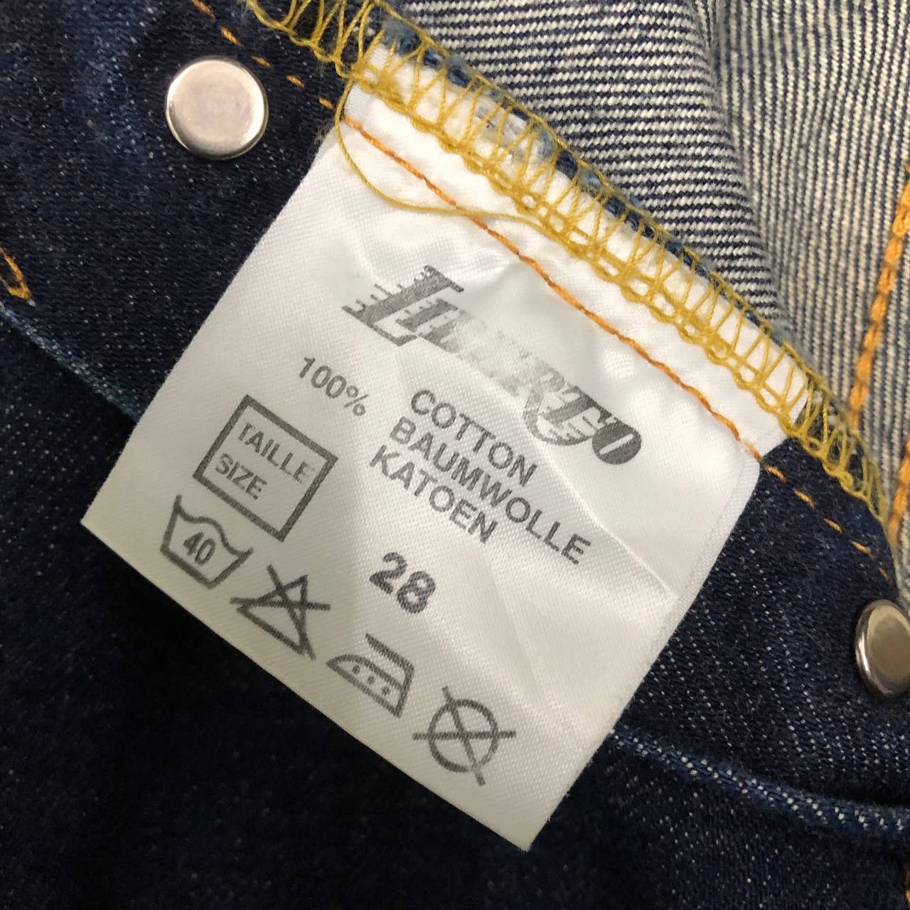 Japanese Brand P637 VTG SELVEDGE LIBERTO FRANCE JAPAN DENIM Size US 30 / EU 46 - 15 Thumbnail