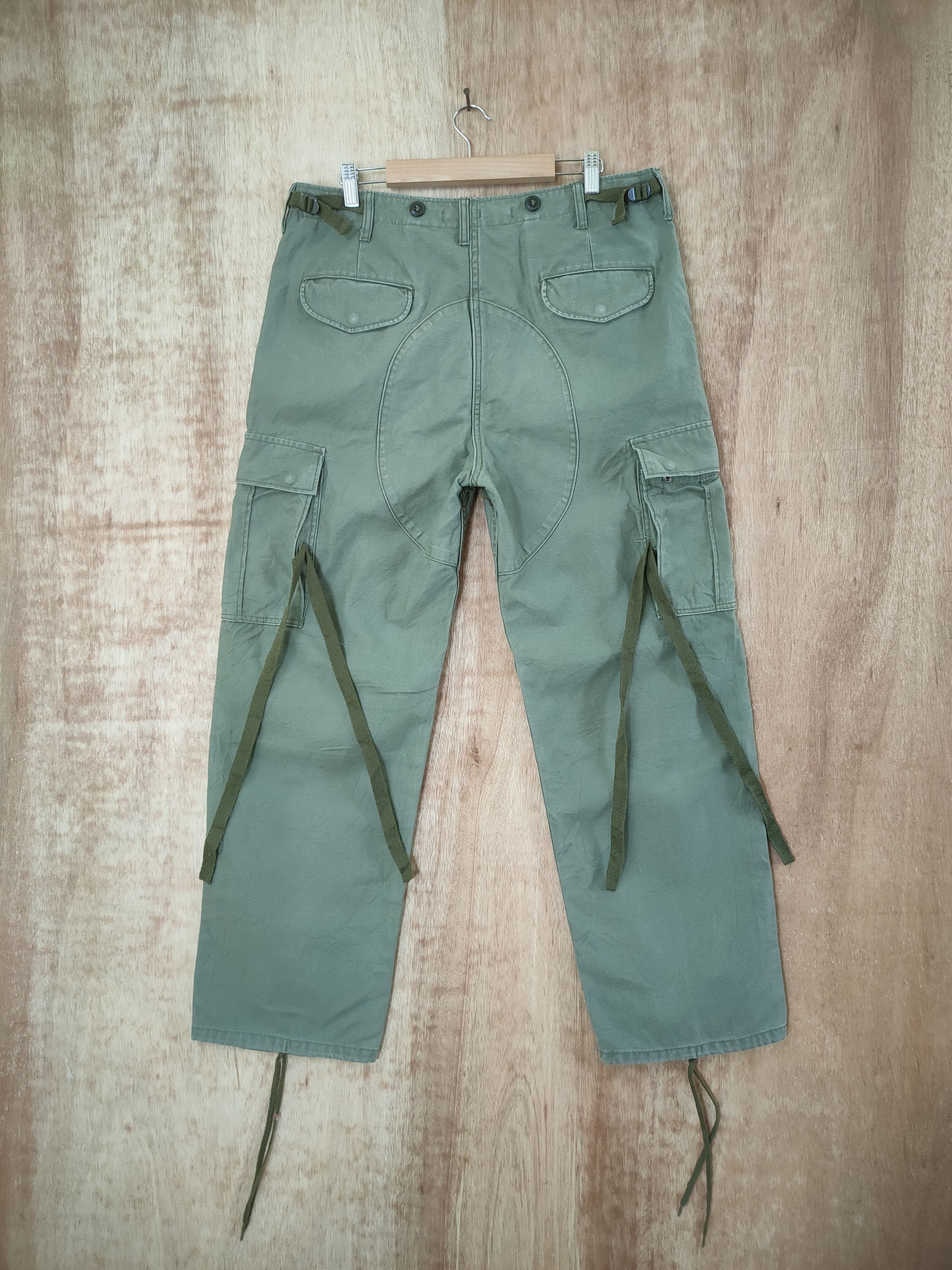 Japanese Brand VINTAGE BAGGY BONDAGE /PARACHUTE CARGO PANTS Size US 34 / EU 50 - 1 Thumbnail