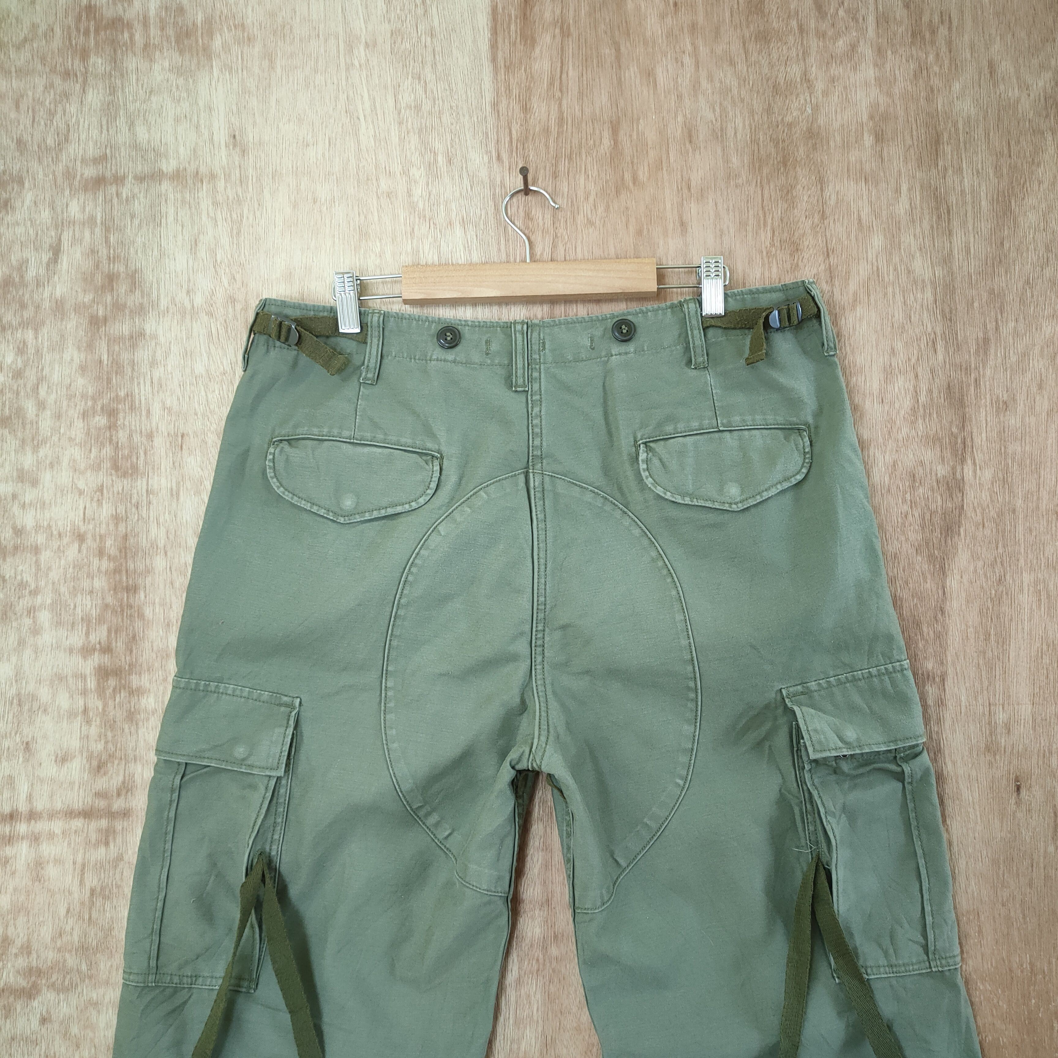 Japanese Brand VINTAGE BAGGY BONDAGE /PARACHUTE CARGO PANTS Size US 34 / EU 50 - 8 Thumbnail