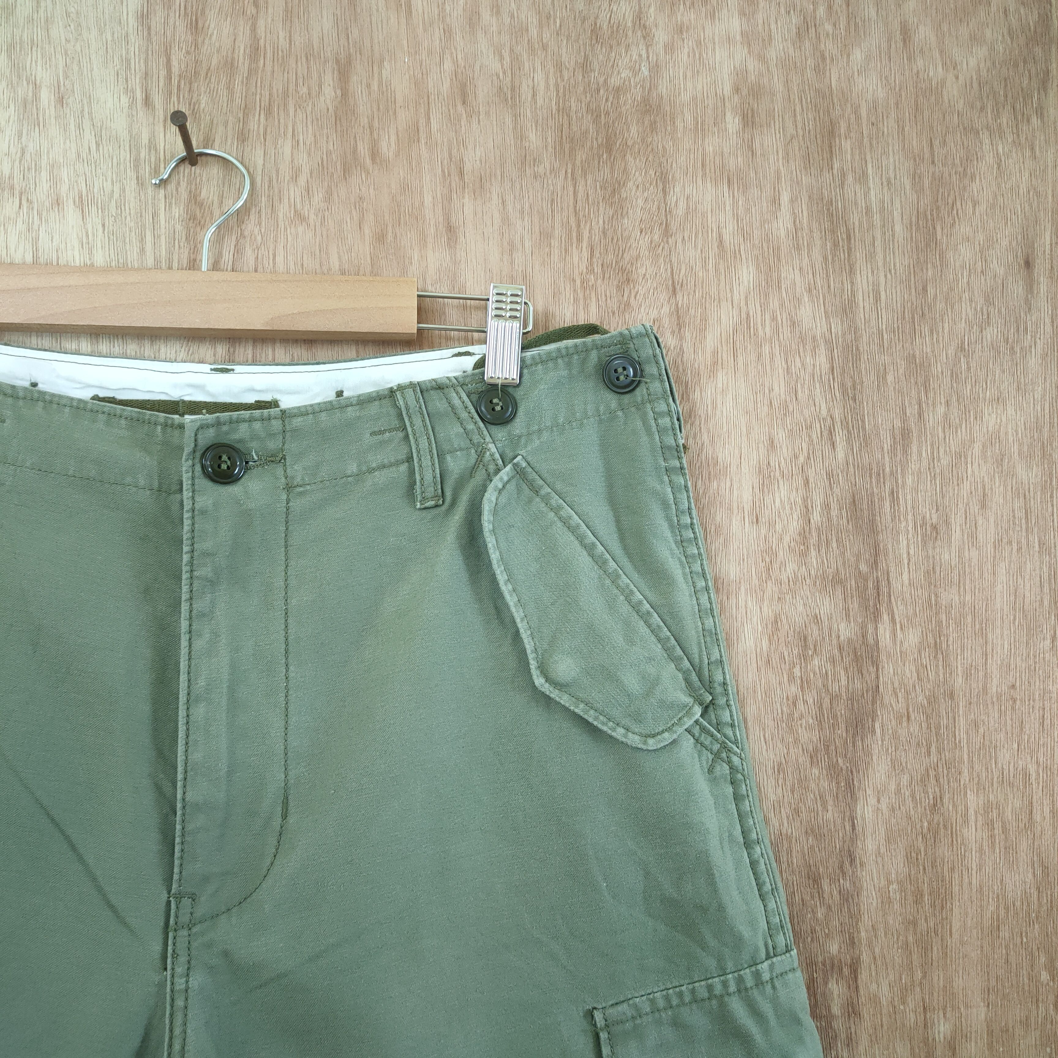 Japanese Brand VINTAGE BAGGY BONDAGE /PARACHUTE CARGO PANTS Size US 34 / EU 50 - 13 Thumbnail