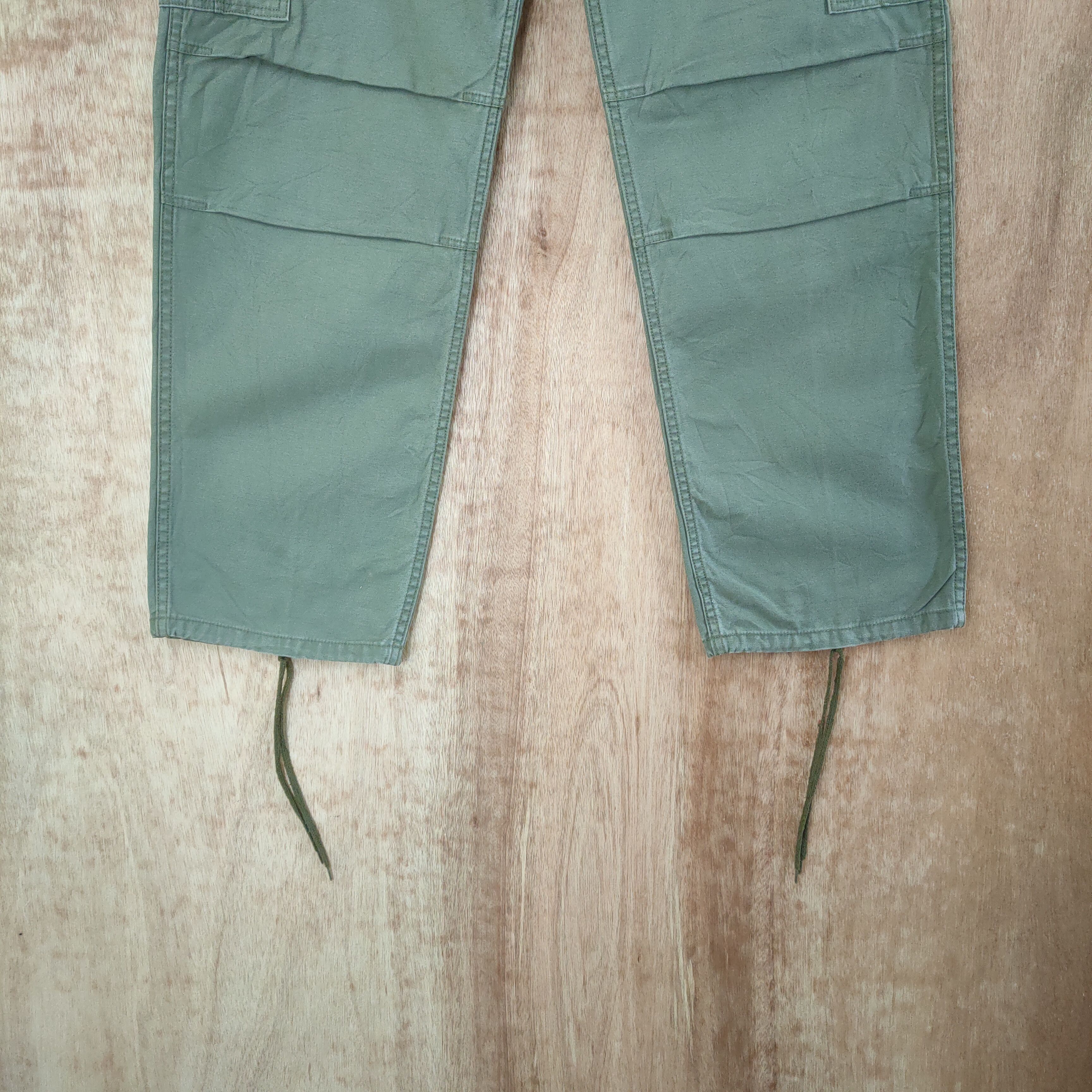 Japanese Brand VINTAGE BAGGY BONDAGE /PARACHUTE CARGO PANTS Size US 34 / EU 50 - 7 Thumbnail