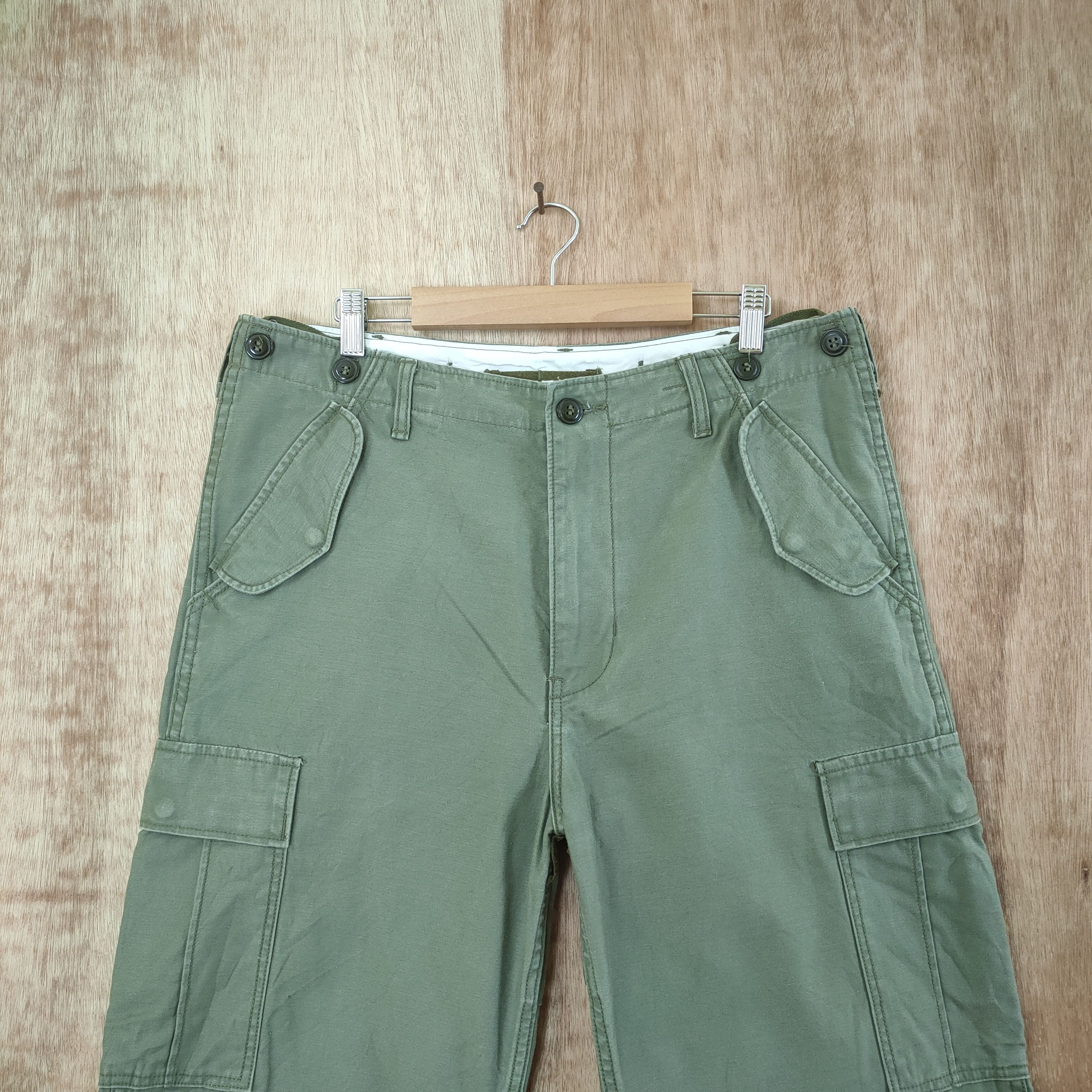 Japanese Brand VINTAGE BAGGY BONDAGE /PARACHUTE CARGO PANTS Size US 34 / EU 50 - 6 Thumbnail
