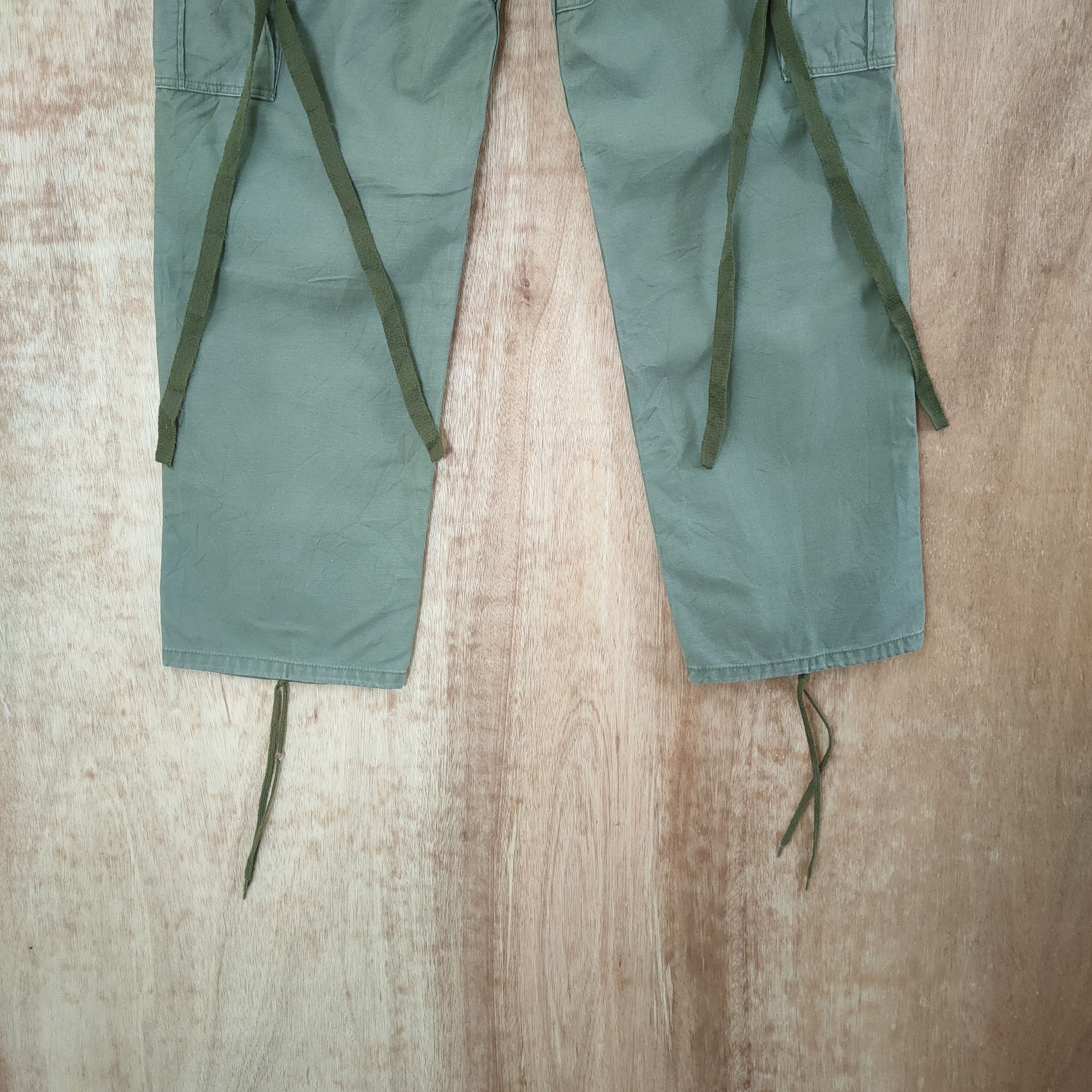 Japanese Brand VINTAGE BAGGY BONDAGE /PARACHUTE CARGO PANTS Size US 34 / EU 50 - 9 Thumbnail