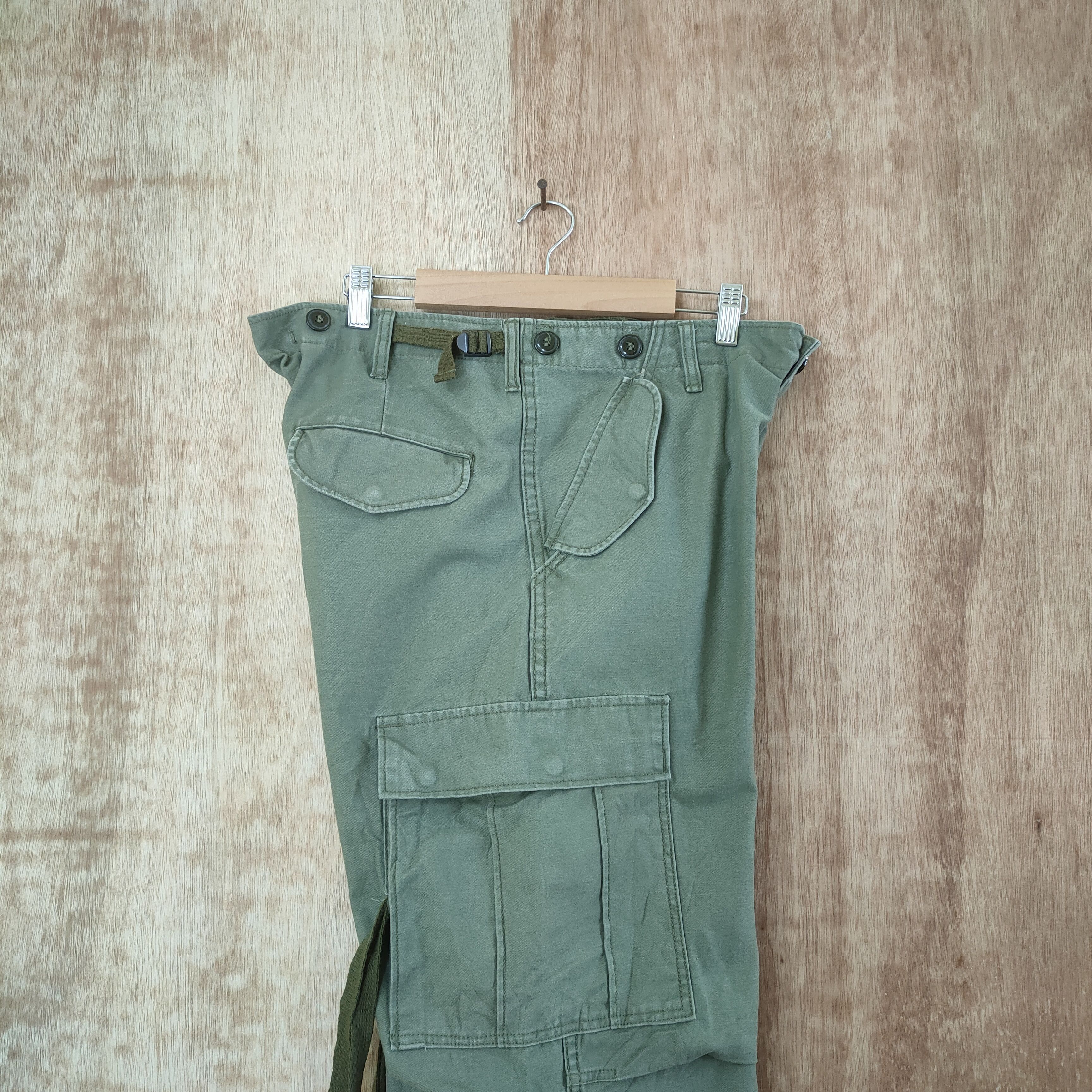 Japanese Brand VINTAGE BAGGY BONDAGE /PARACHUTE CARGO PANTS Size US 34 / EU 50 - 10 Thumbnail