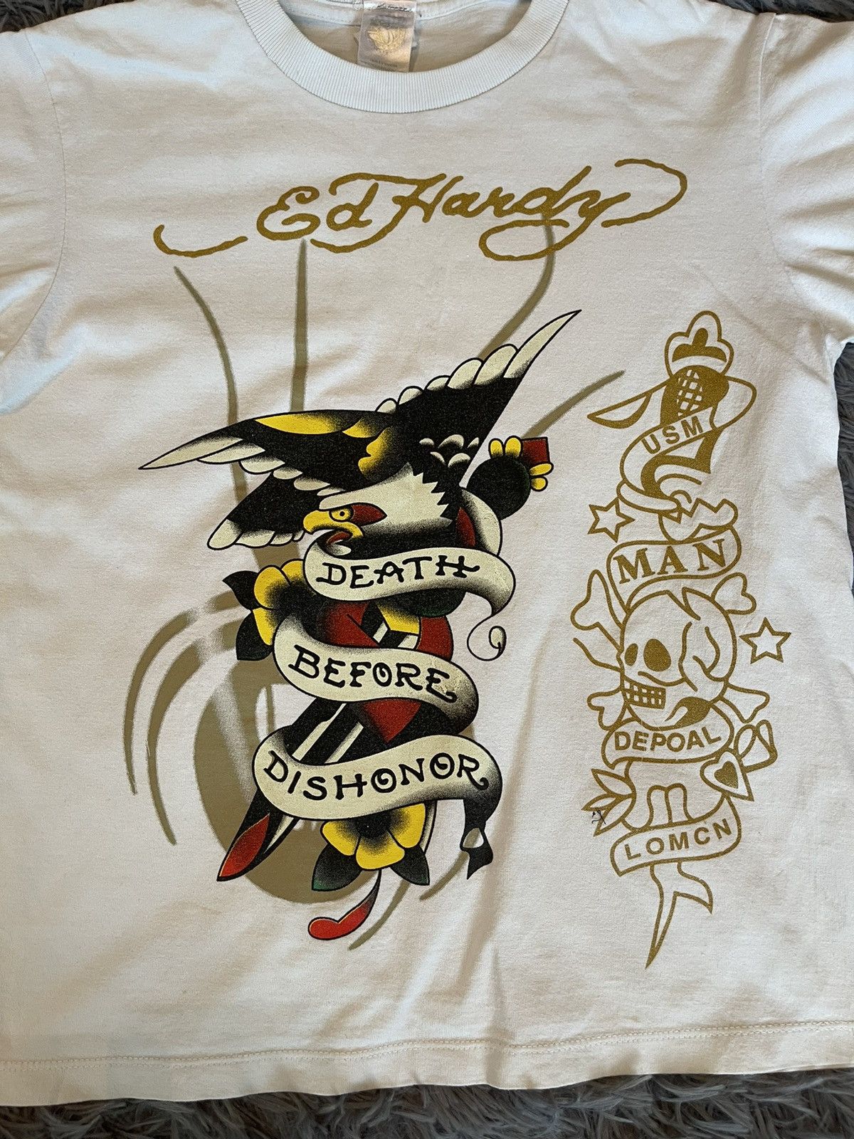 Christian Audigier × Ed Hardy × Vintage Ed Hardy by Christian Audigier Y2K vintage t-shirt Size S / US 4 / IT 40 - 2 Thumbnail