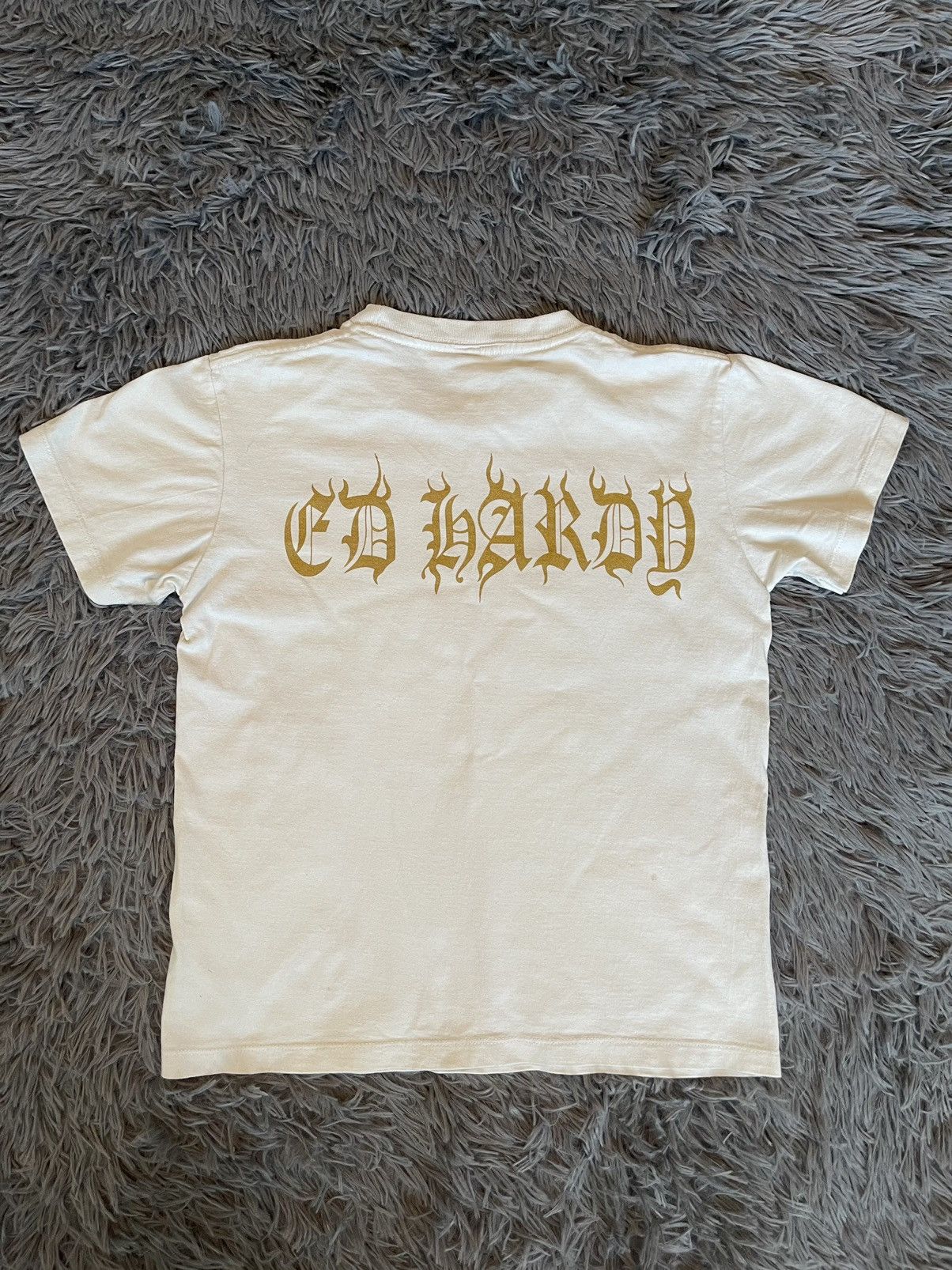 Christian Audigier × Ed Hardy × Vintage Ed Hardy by Christian Audigier Y2K vintage t-shirt Size S / US 4 / IT 40 - 5 Thumbnail