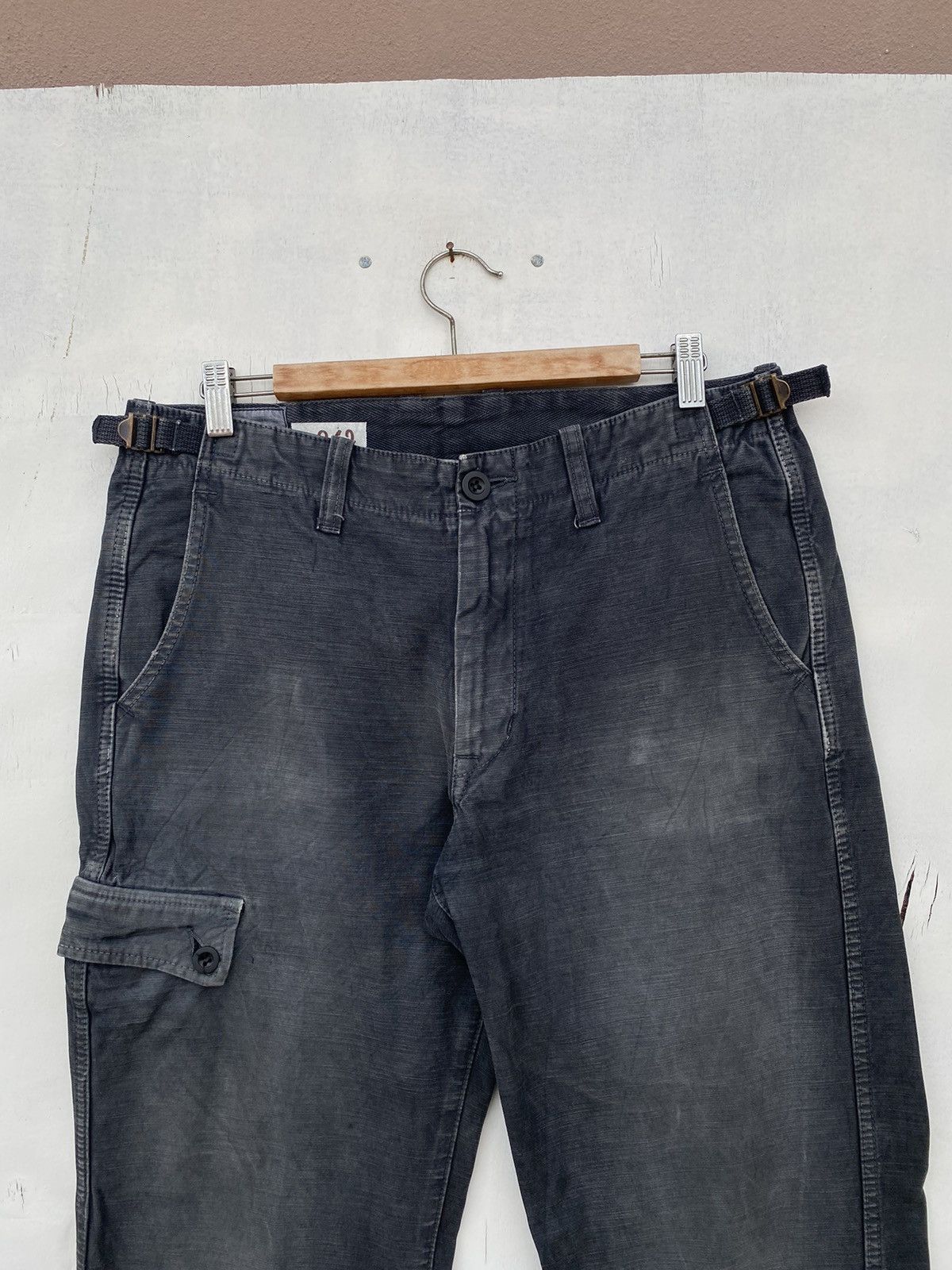Japanese Brand Rare 🔥🔥Vintage Bartack Cargo Pant Size US 33 - 3 Thumbnail