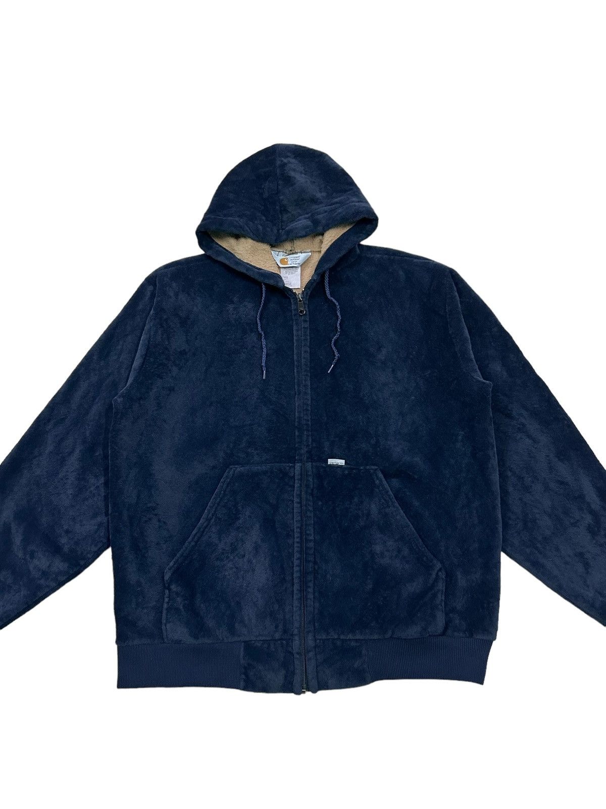 Carhartt × Vintage VINTAGE CARHARTT VELVET SWEATER Size US L / EU 52-54 / 3 - 2 Thumbnail