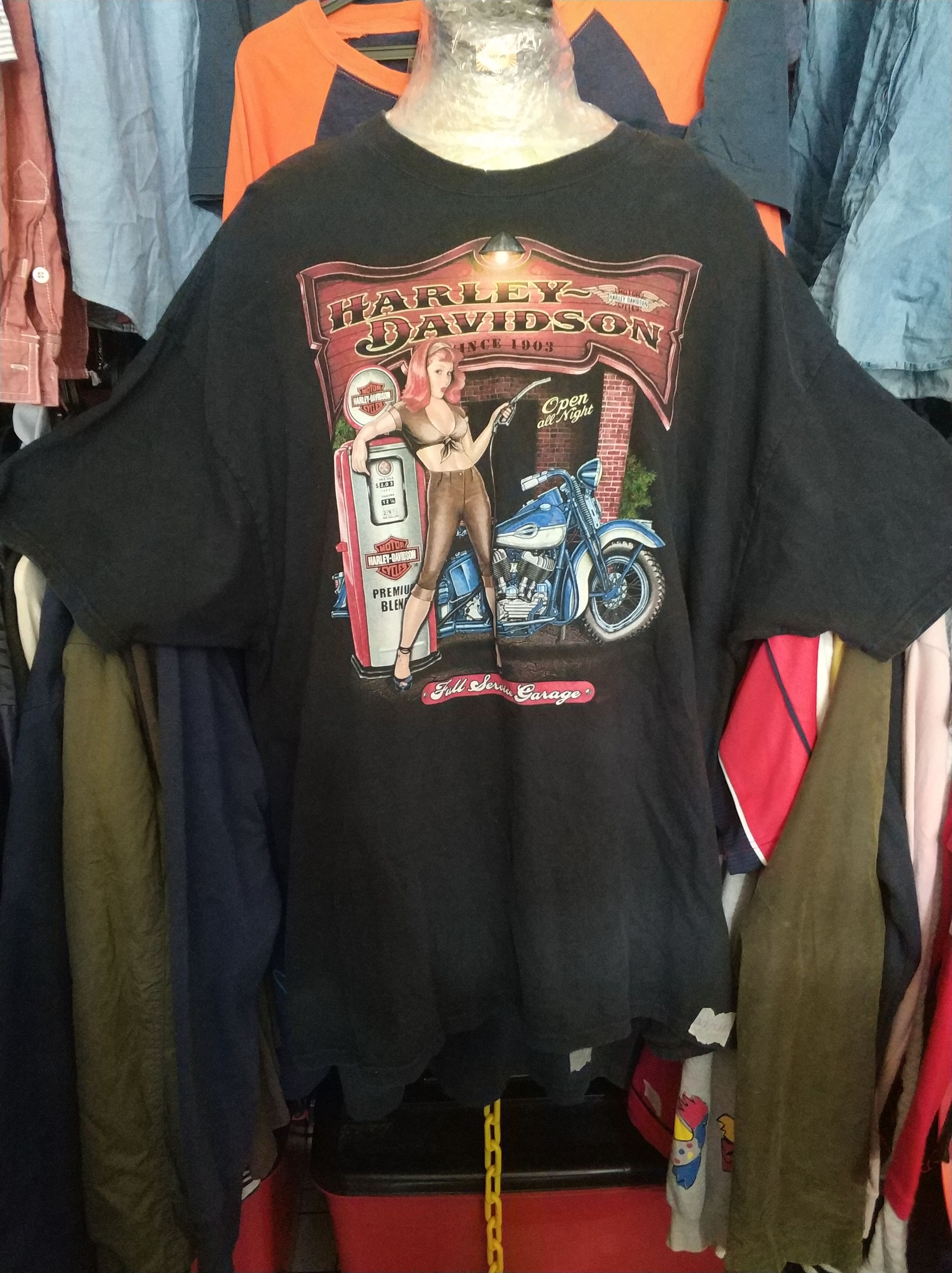 Harley Davidson 🔥Big Size Harley Davidson Sexy Pump Lady Big Printed Size US XXL / EU 58 / 5 - 10 Thumbnail