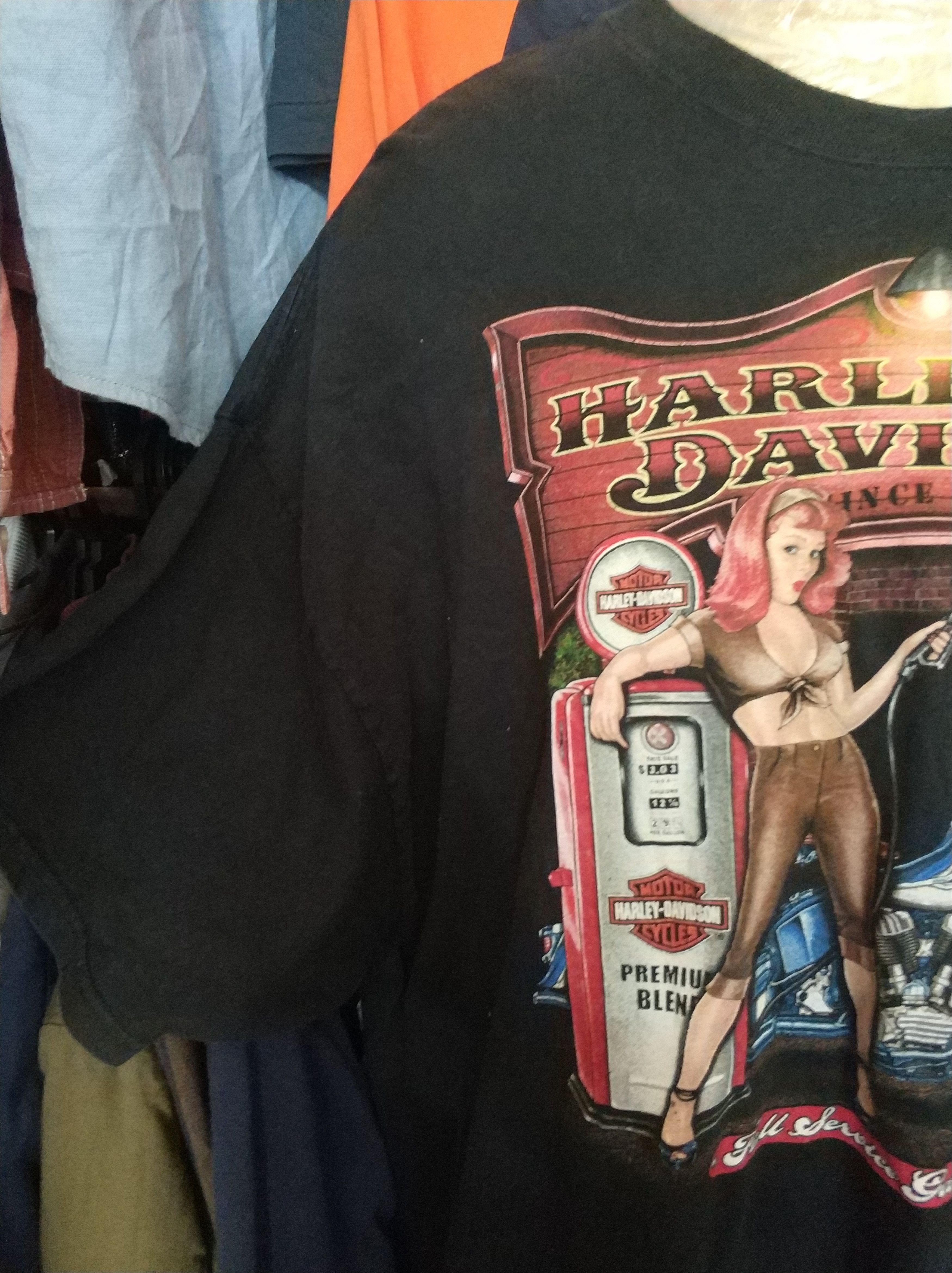 Harley Davidson 🔥Big Size Harley Davidson Sexy Pump Lady Big Printed Size US XXL / EU 58 / 5 - 6 Thumbnail