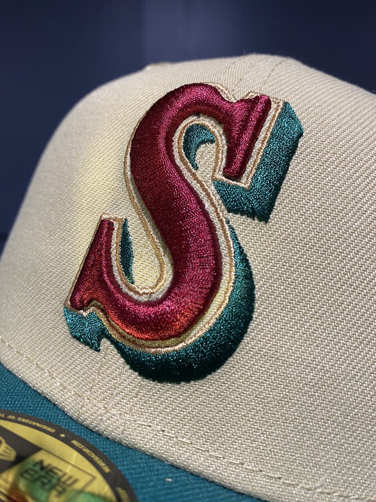 MLB Sz 7 1/8 - Seattle Mariners New Era Fitted Size ONE SIZE - 2 Thumbnail