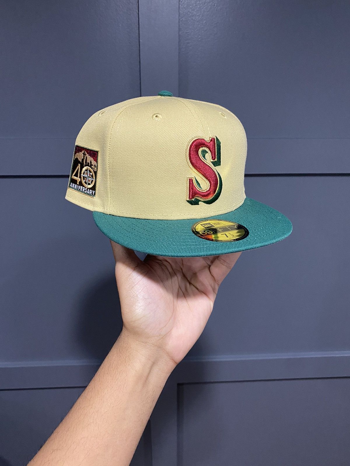 MLB Sz 7 1/8 - Seattle Mariners New Era Fitted Size ONE SIZE - 1 Thumbnail