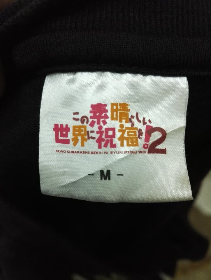 Anime Rare🔥 Anime Series KonoSuba Japan not akira/Evangelion Size US M / EU 48-50 / 2 - 5 Thumbnail
