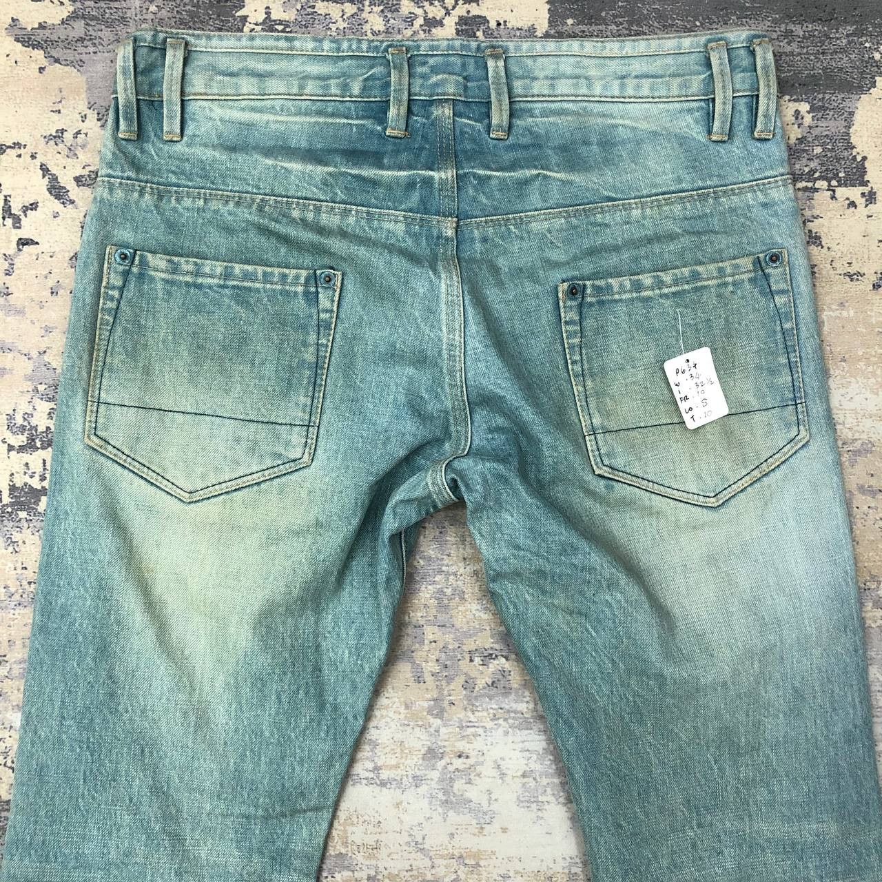R.Newbold P634 R.NEWBOLD SLIMFIT DENIM Size US 34 / EU 50 - 4 Thumbnail