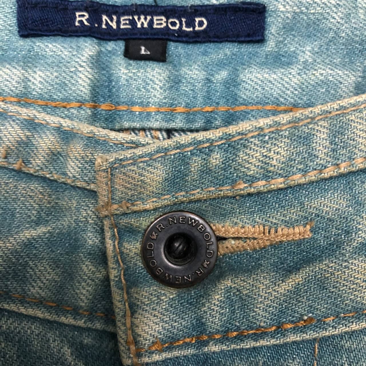 R.Newbold P634 R.NEWBOLD SLIMFIT DENIM Size US 34 / EU 50 - 6 Thumbnail