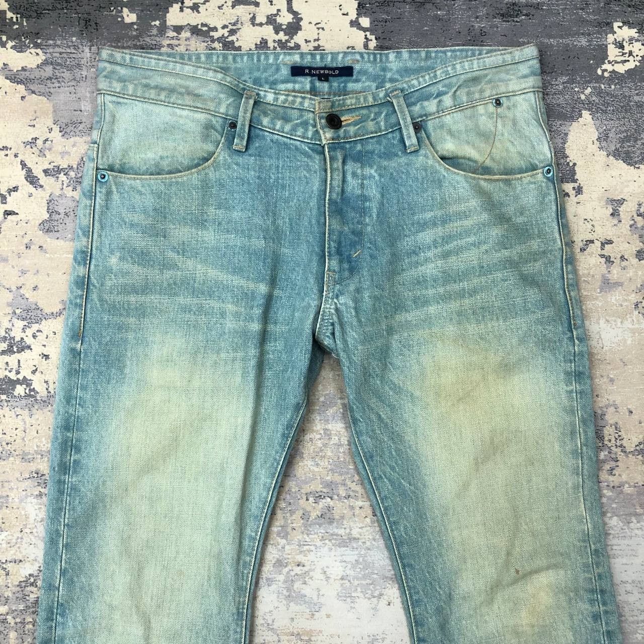 R.Newbold P634 R.NEWBOLD SLIMFIT DENIM Size US 34 / EU 50 - 3 Thumbnail