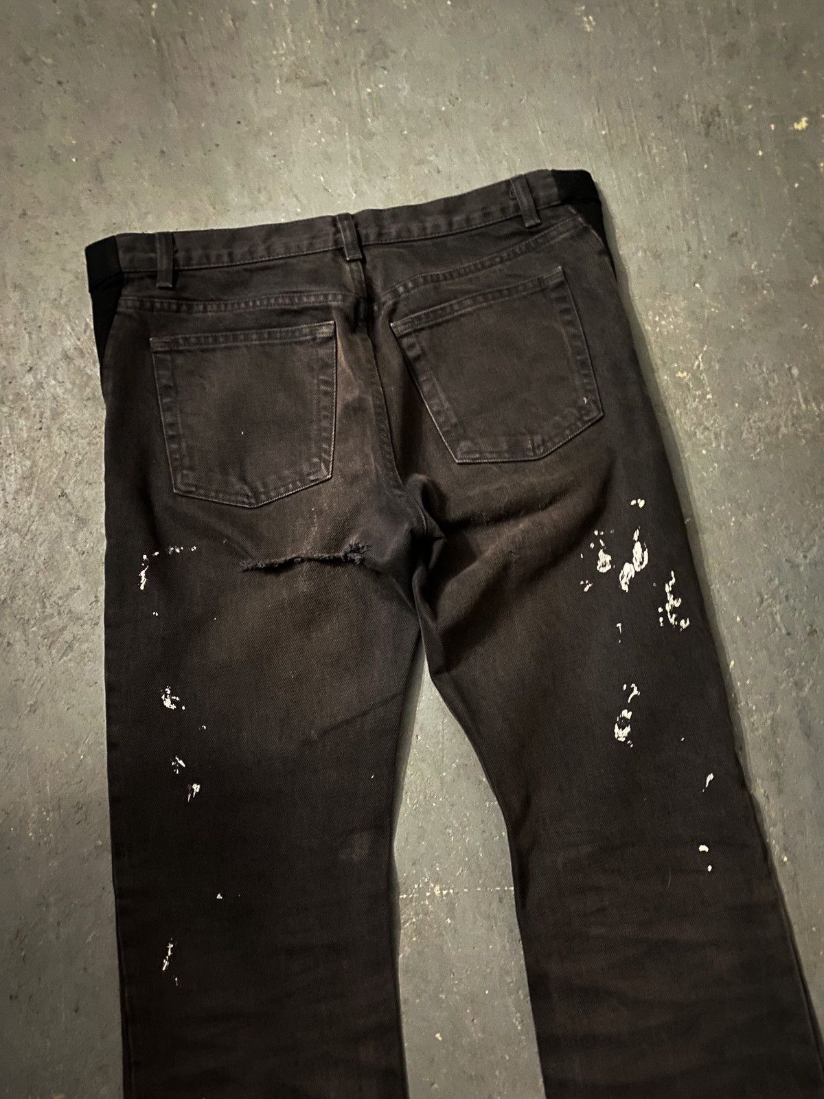 Helmut Lang Helmut Lang AW00 Charcoal Painter Denim Size US 32 / EU 48 - 5 Thumbnail