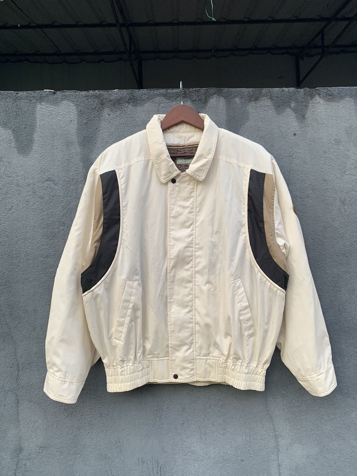 Vintage 👹VINTAGE CROCODILE CLASSIC FLEECE LINED BOMBER JACKET Size US L / EU 52-54 / 3 - 1 Thumbnail
